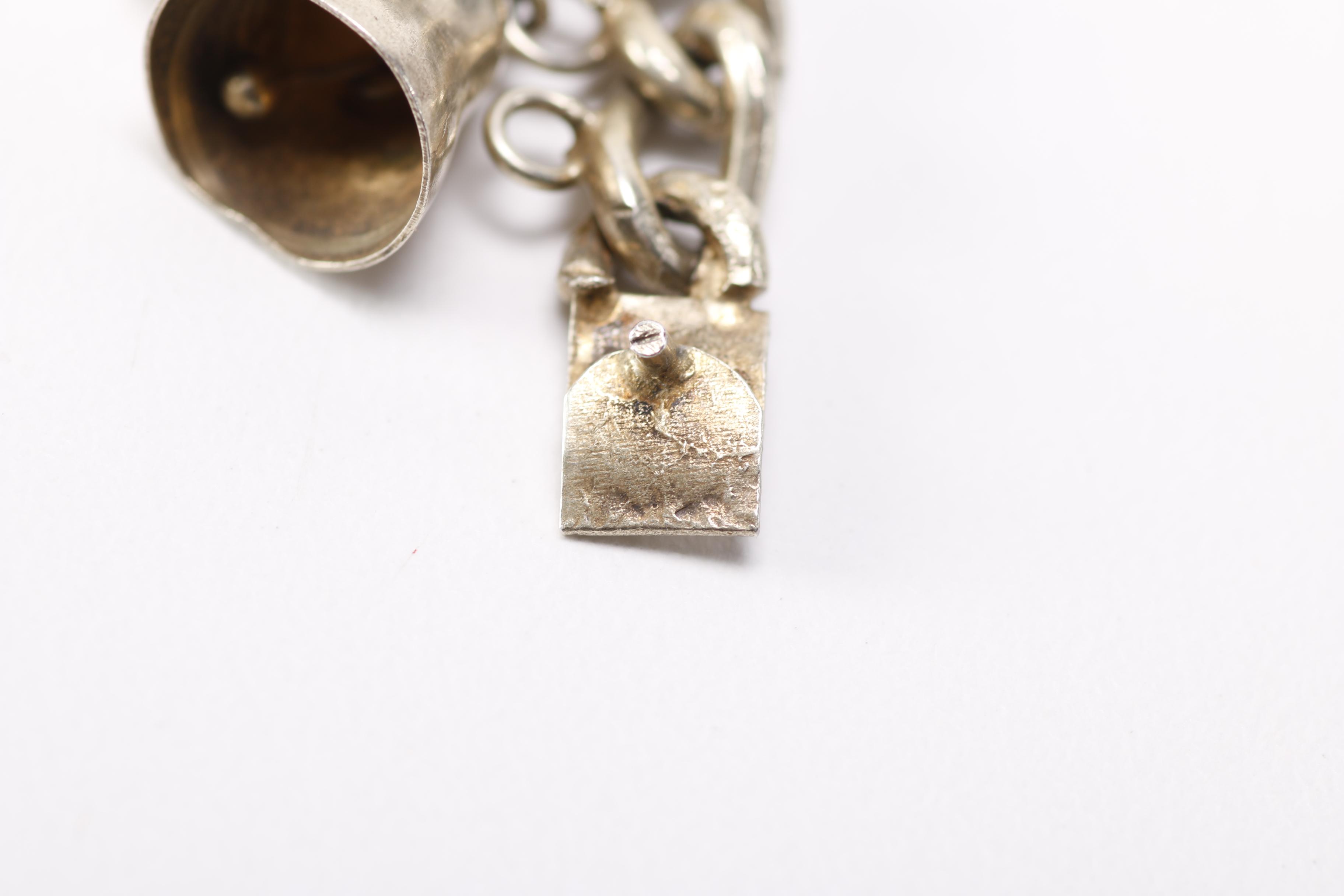 800 Silver Bell Bracelet