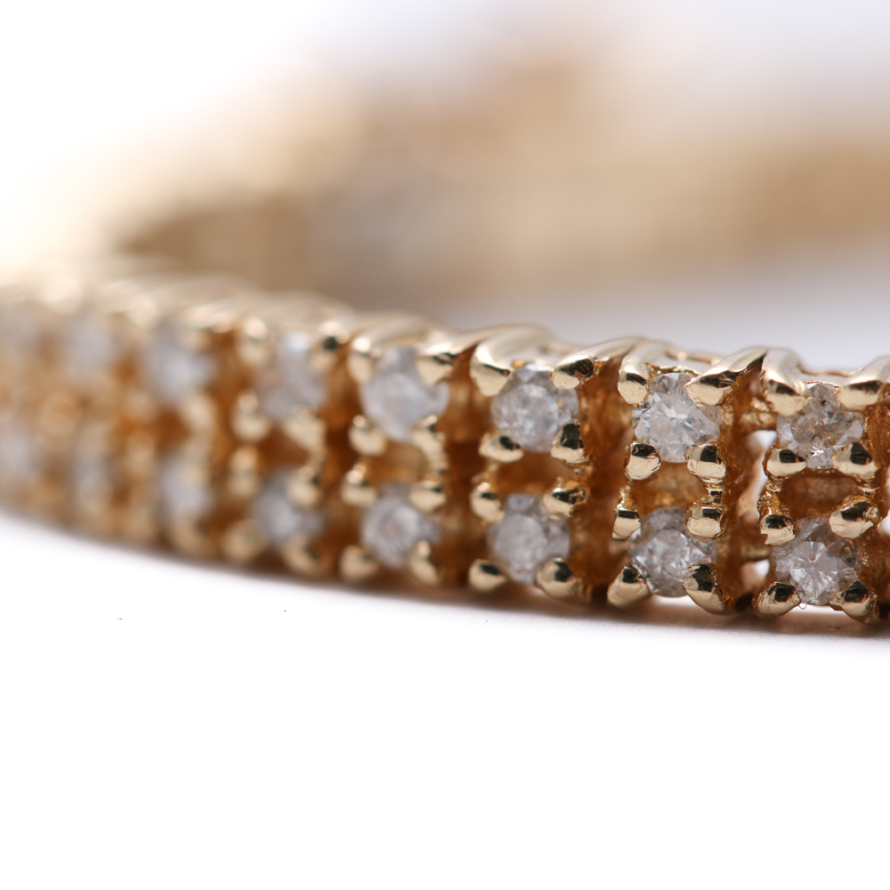 14K Yellow Gold 2.05 CTW Diamond Bracelet