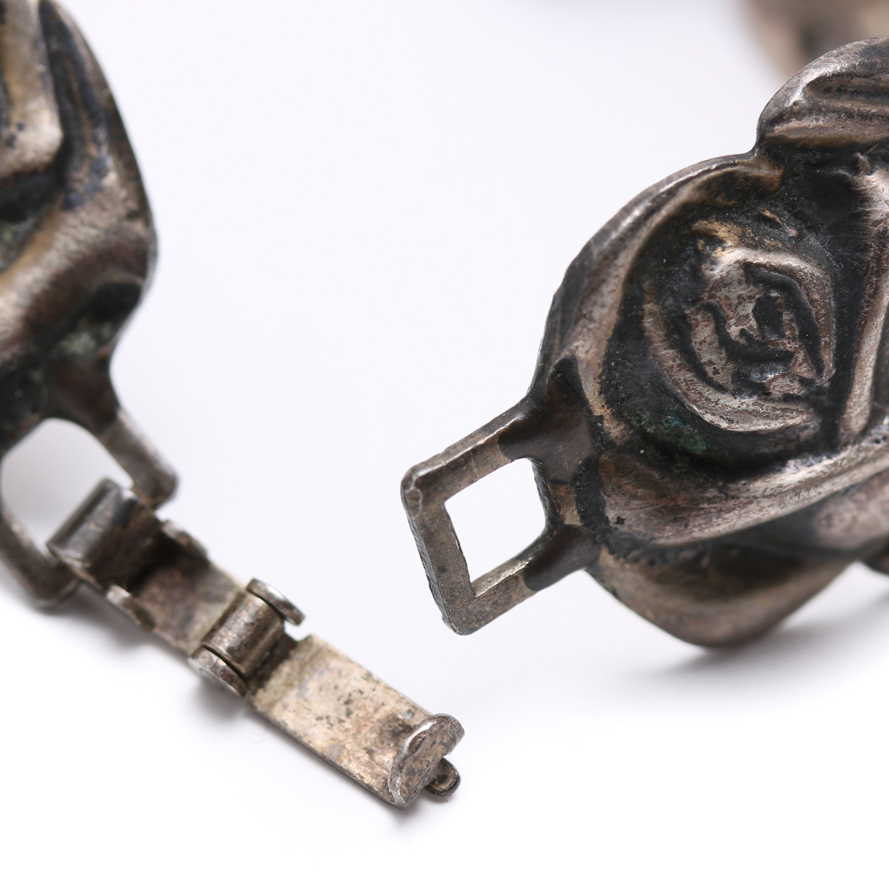 Sterling Silver Jewelry Pieces With Black Onyx and Carnelian Calcite