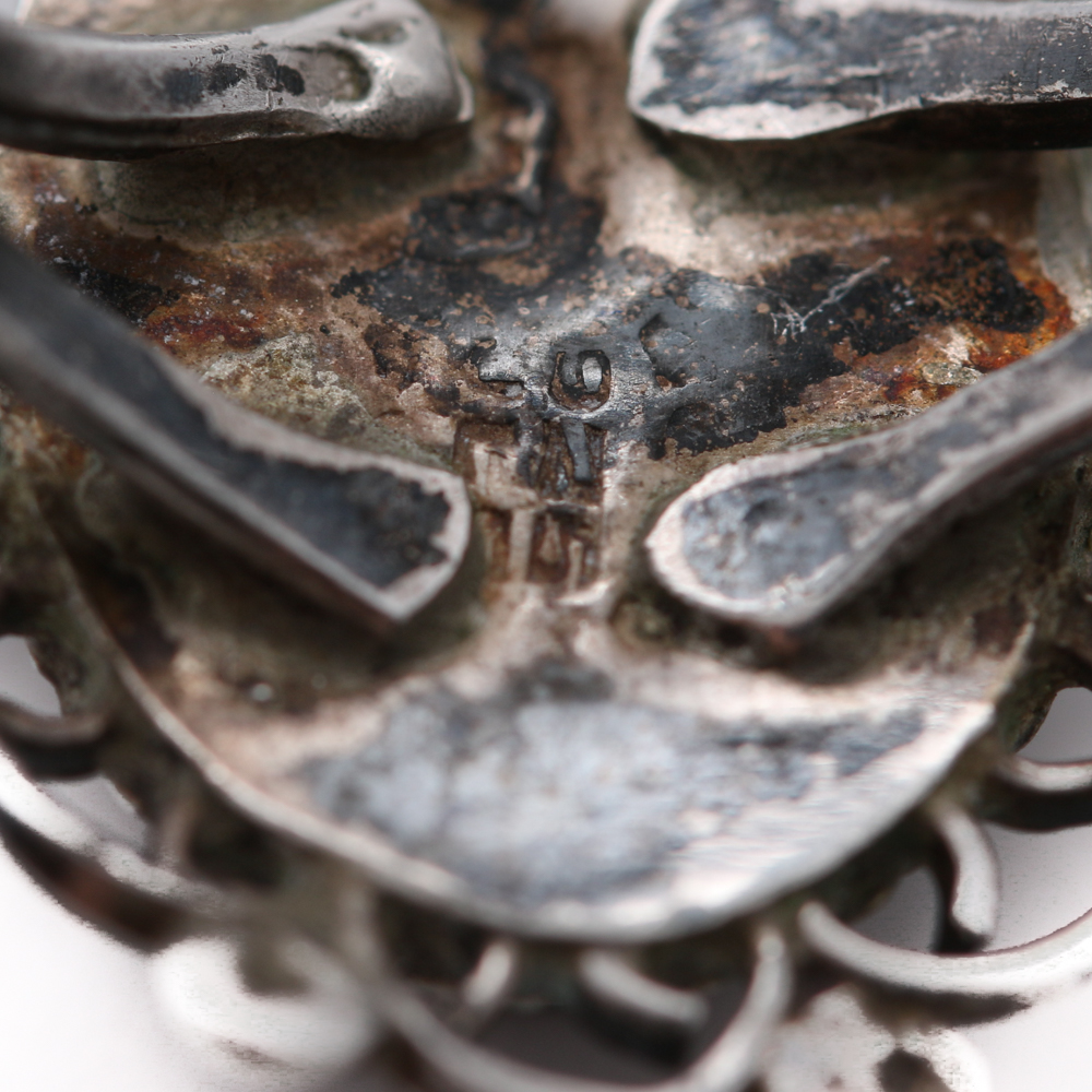 Sterling Silver Jewelry Pieces With Black Onyx and Carnelian Calcite