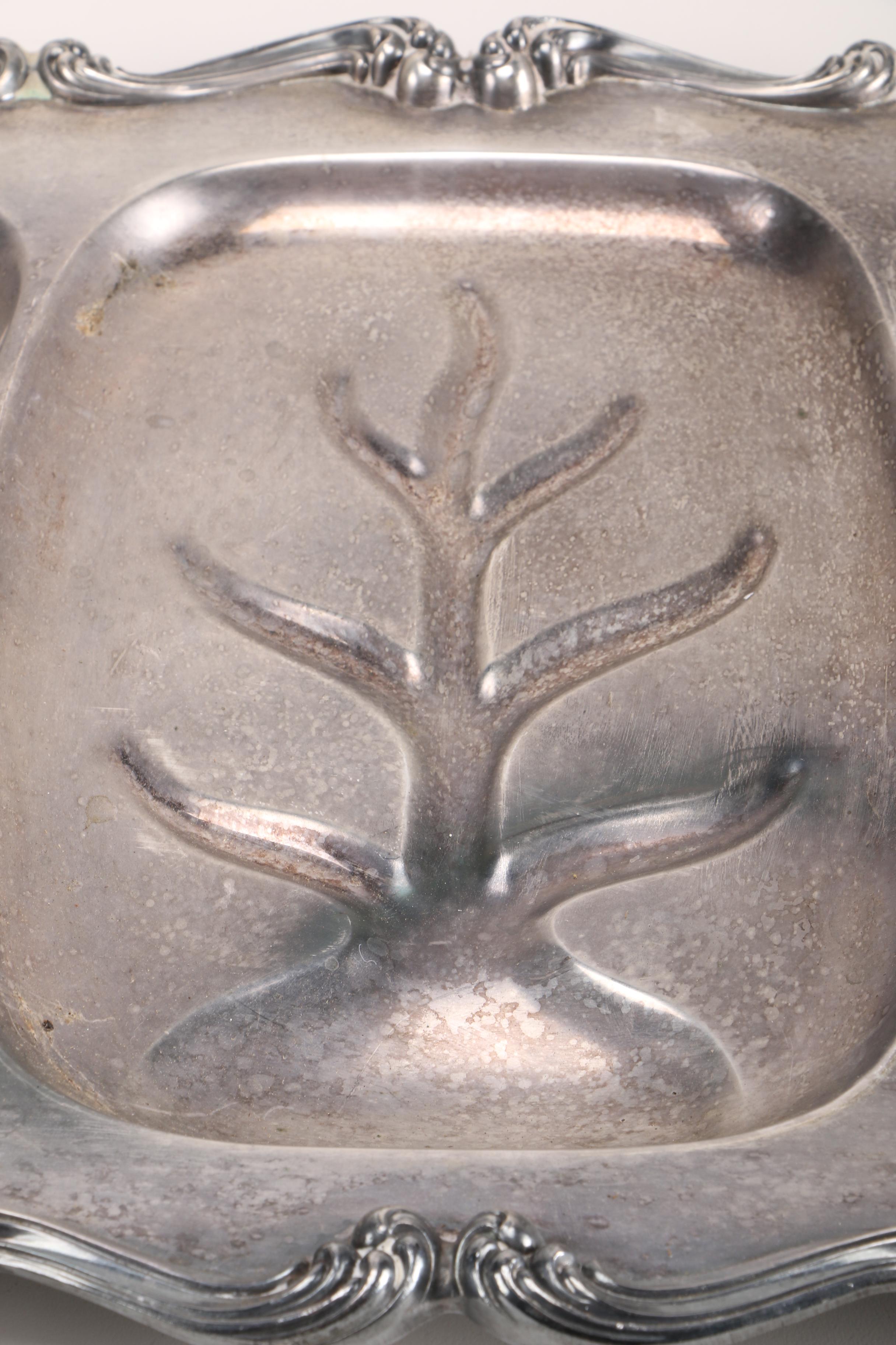 Silver Plate Servingware Featuring Sheffield Silver Co.