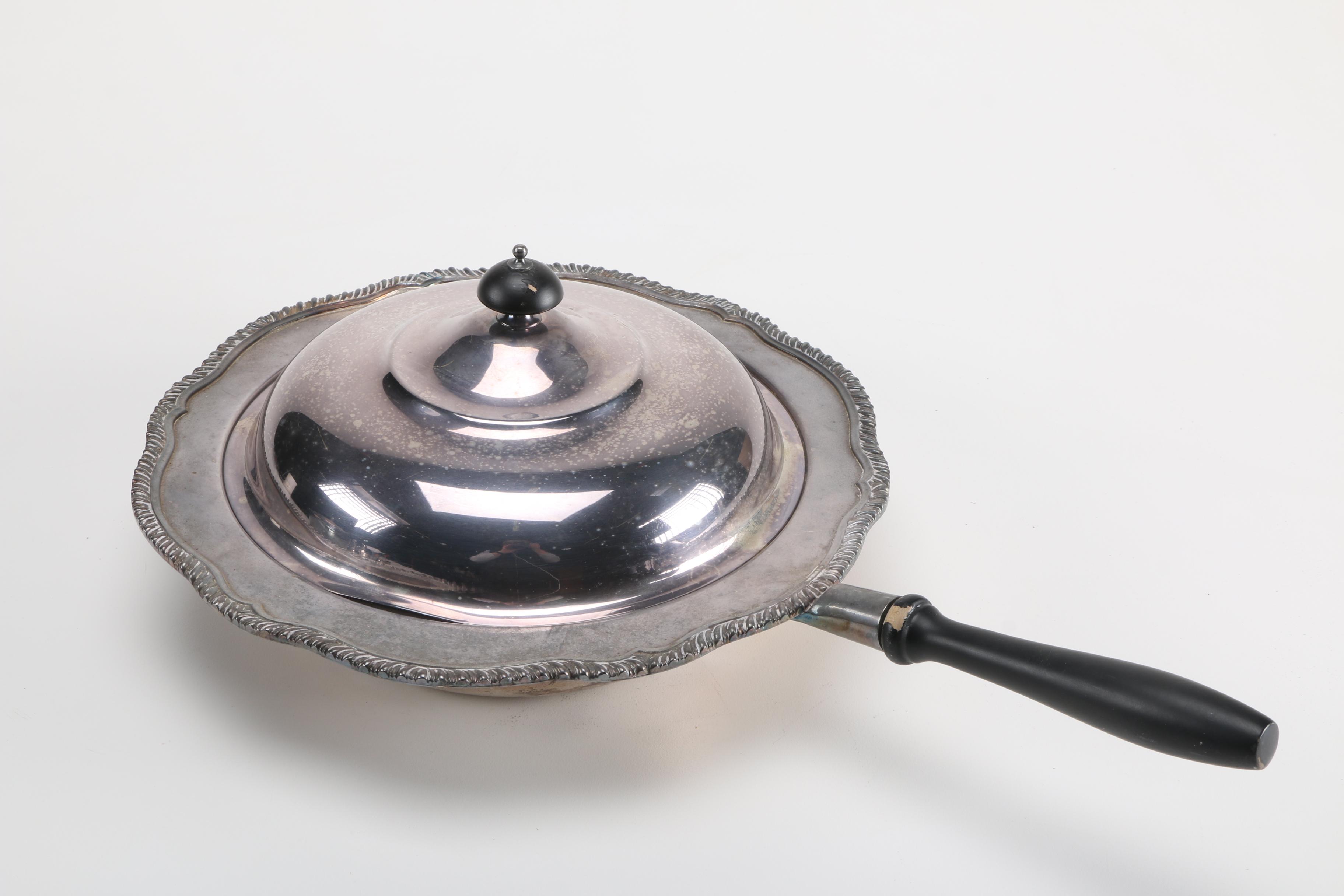 Silver Plate Servingware Featuring Sheffield Silver Co.