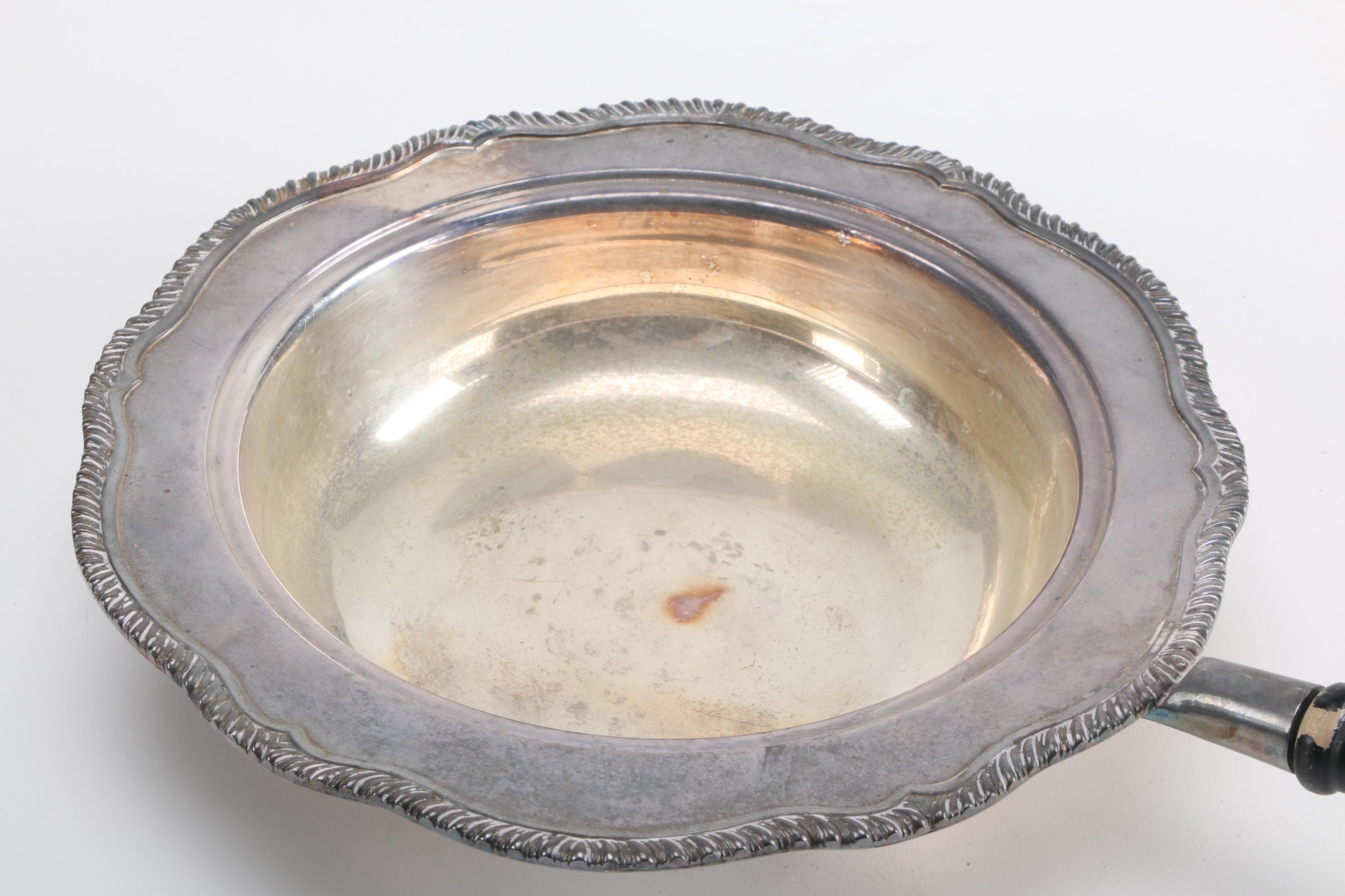 Silver Plate Servingware Featuring Sheffield Silver Co.