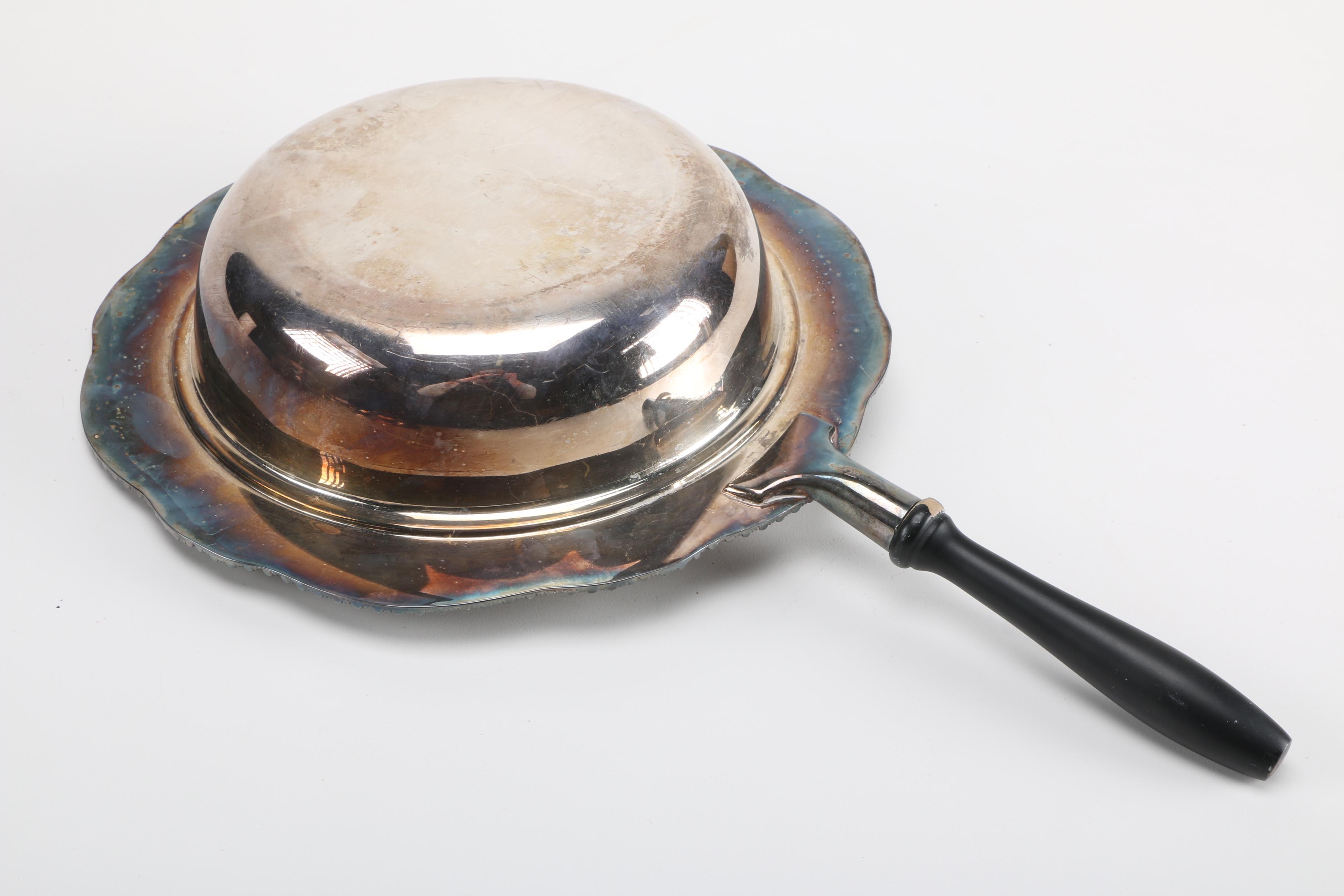 Silver Plate Servingware Featuring Sheffield Silver Co.