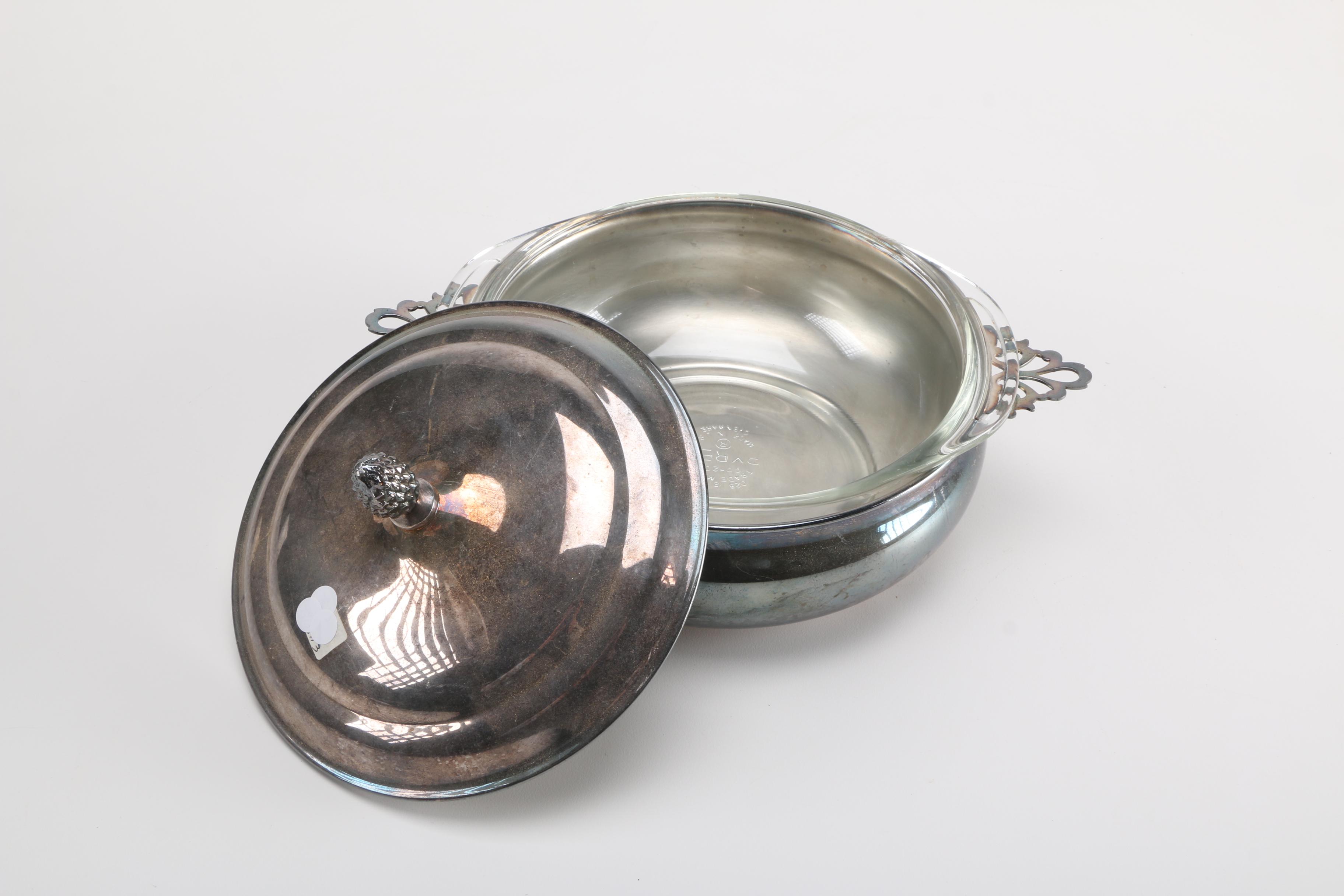 Silver Plate Servingware Featuring Sheffield Silver Co.