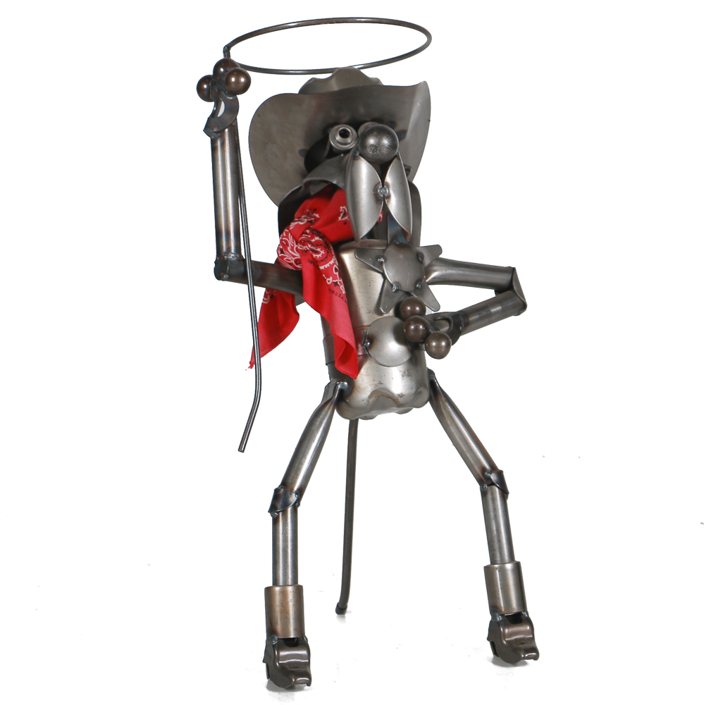 Yardbirds Welded Metal Sculpture "Deputy Dog"