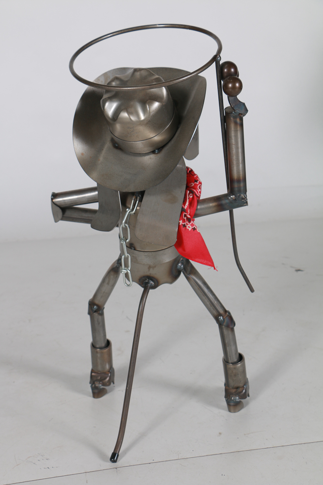 Yardbirds Welded Metal Sculpture "Deputy Dog"