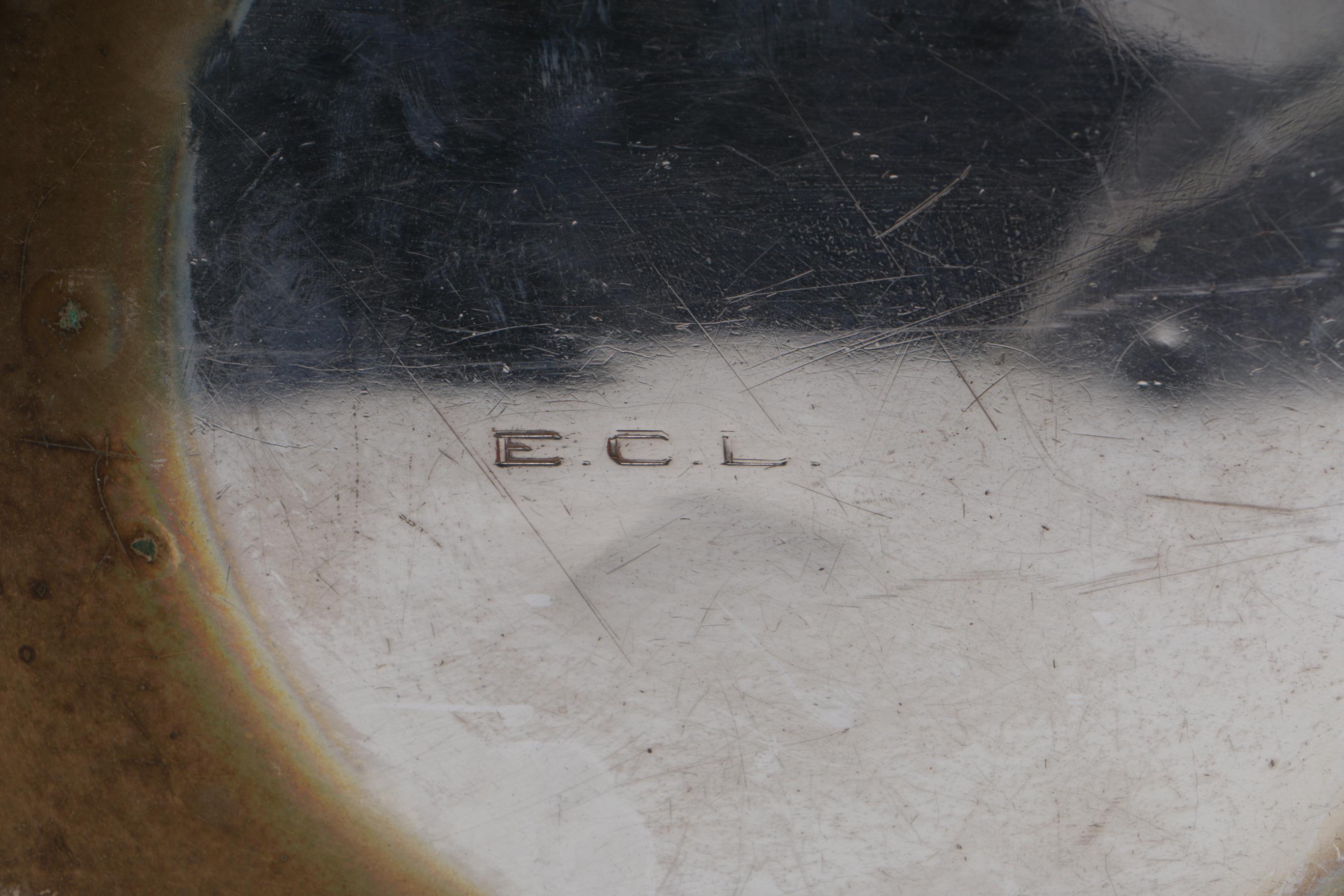 Variety of Etched Silver Plate Serving Trays