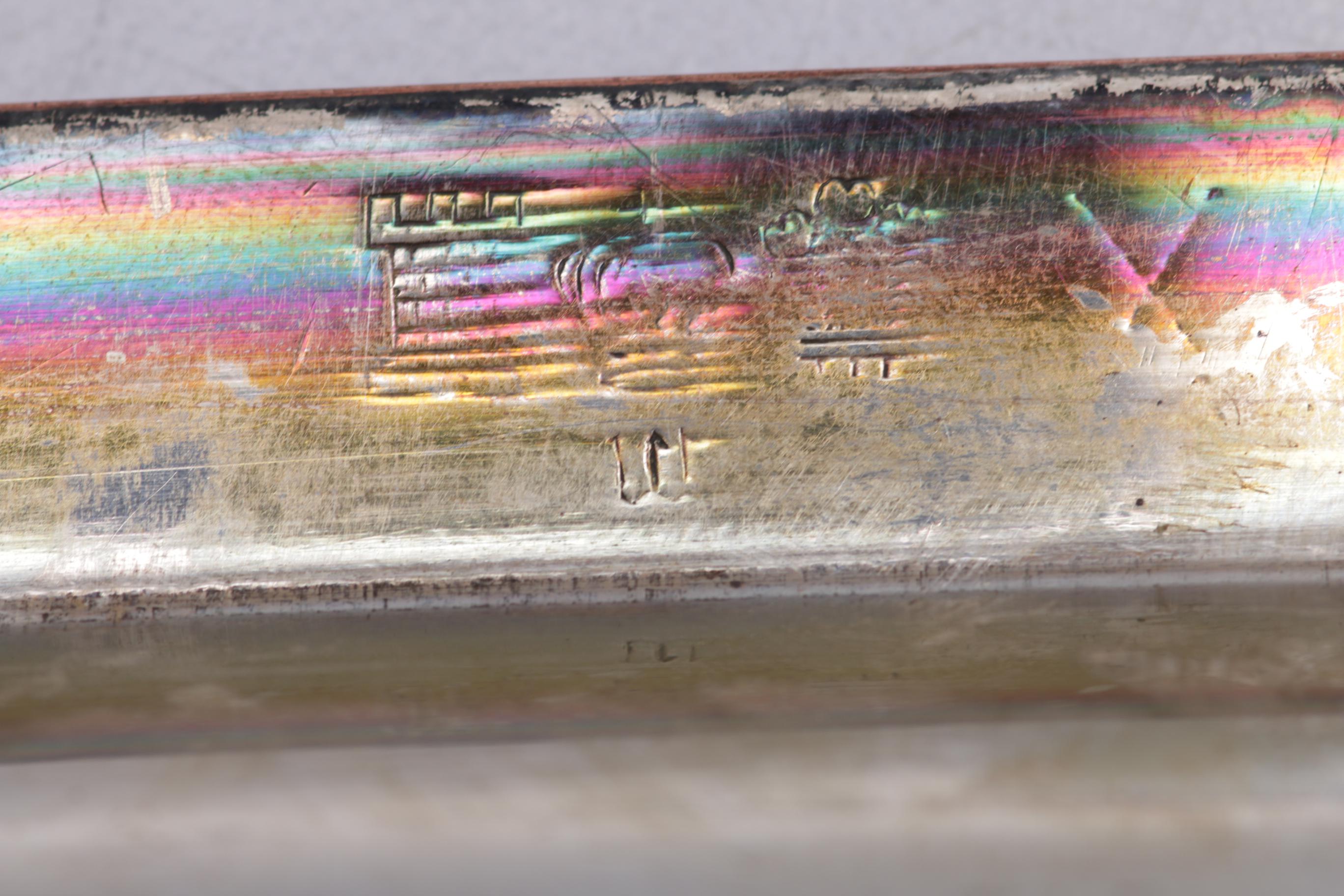 Variety of Etched Silver Plate Serving Trays