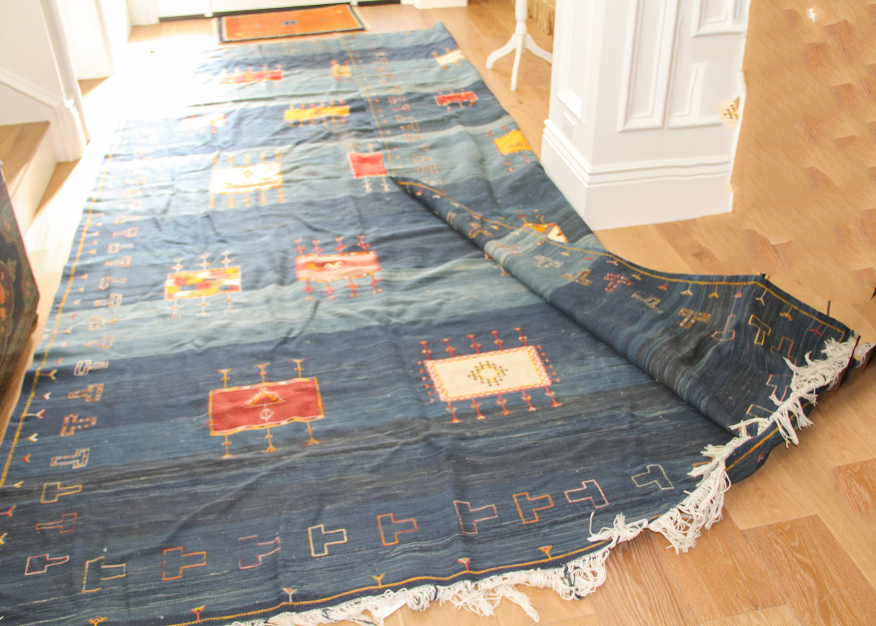 Handwoven Nomadic Anatolian or Turkish Area Rug