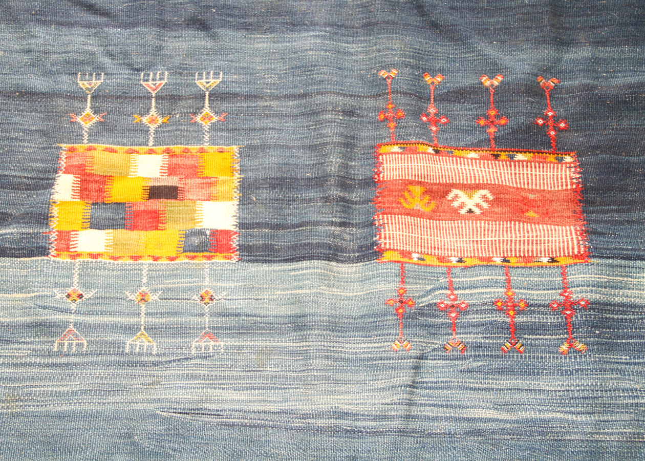 Handwoven Nomadic Anatolian or Turkish Area Rug