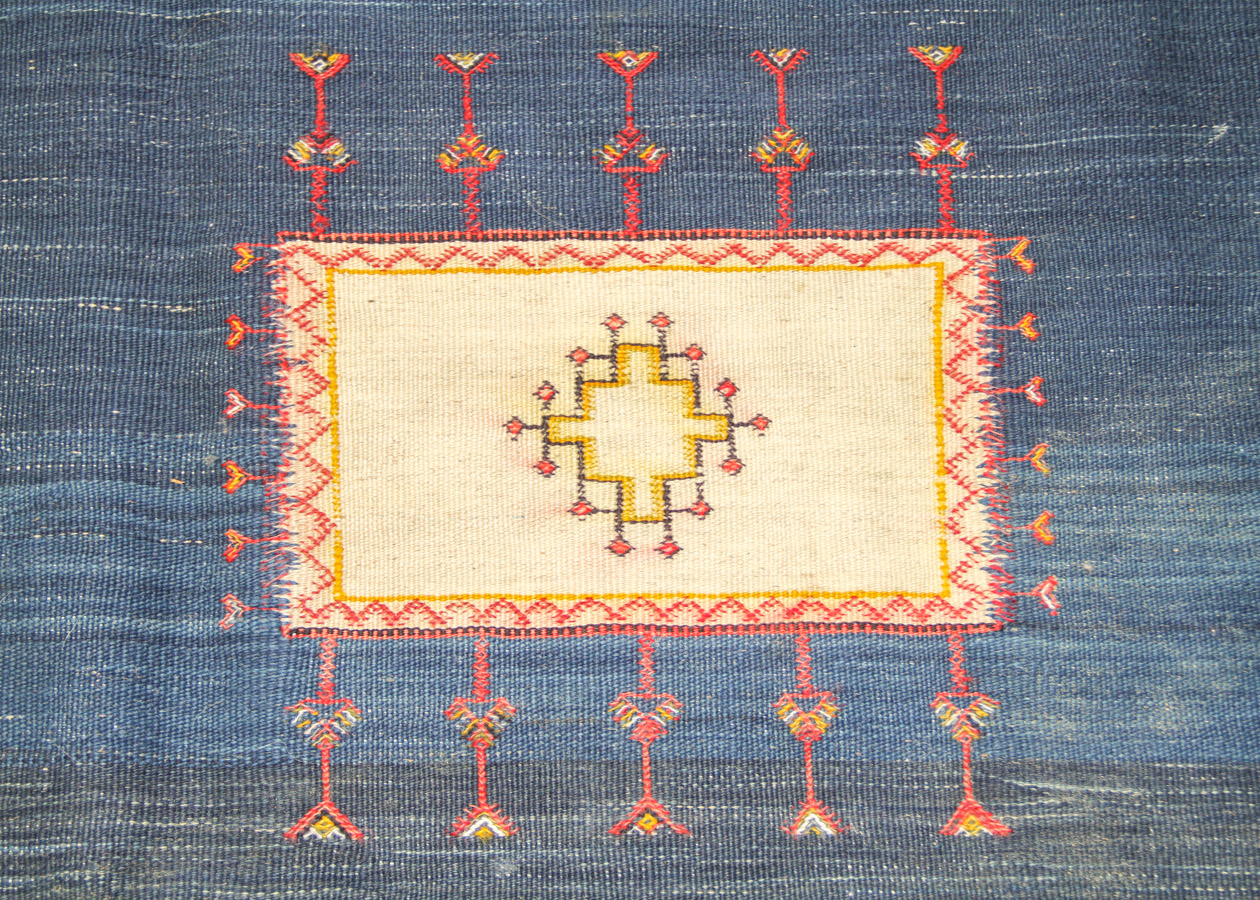 Handwoven Nomadic Anatolian or Turkish Area Rug