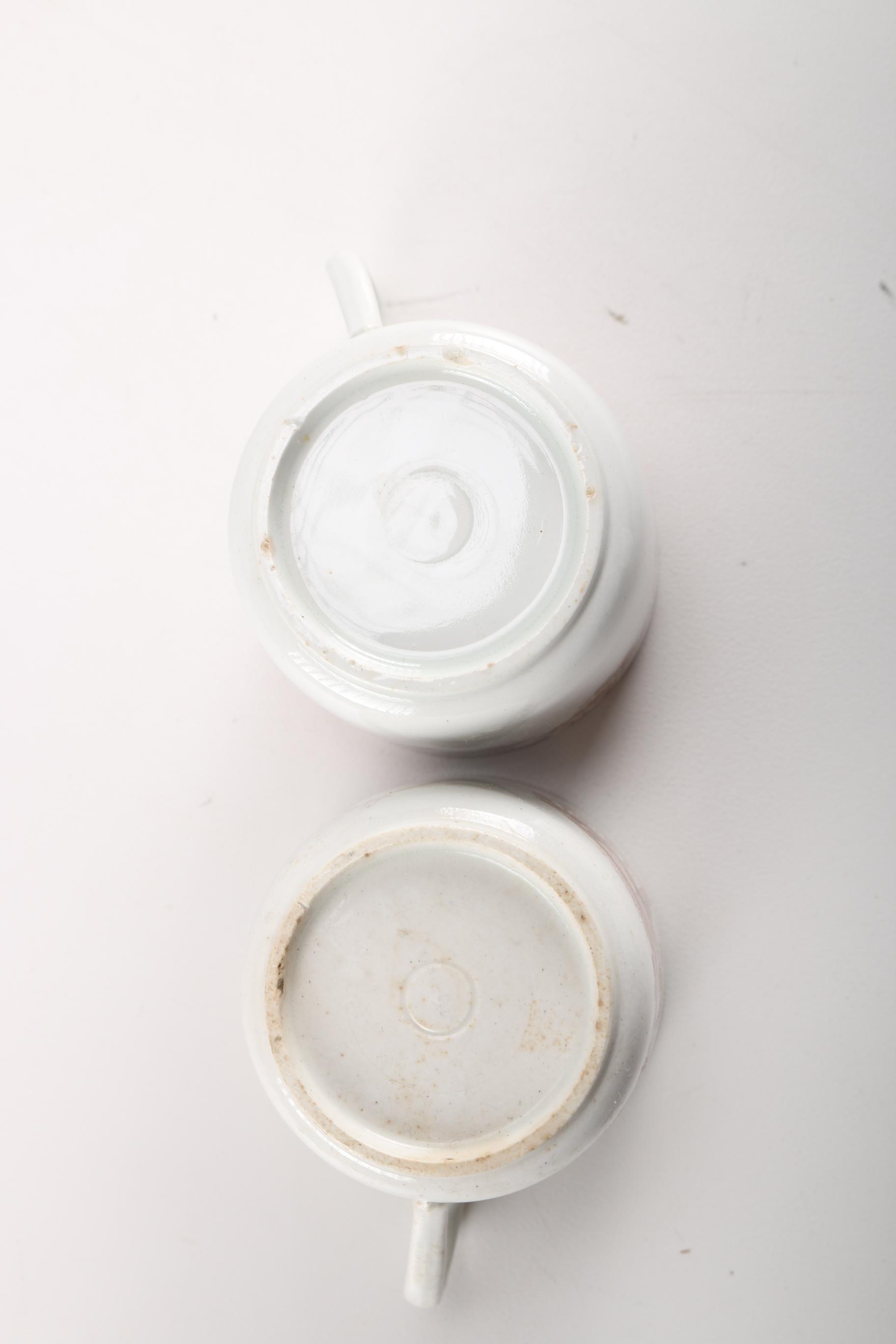 Vintage Copeland Brown Transfer Ware