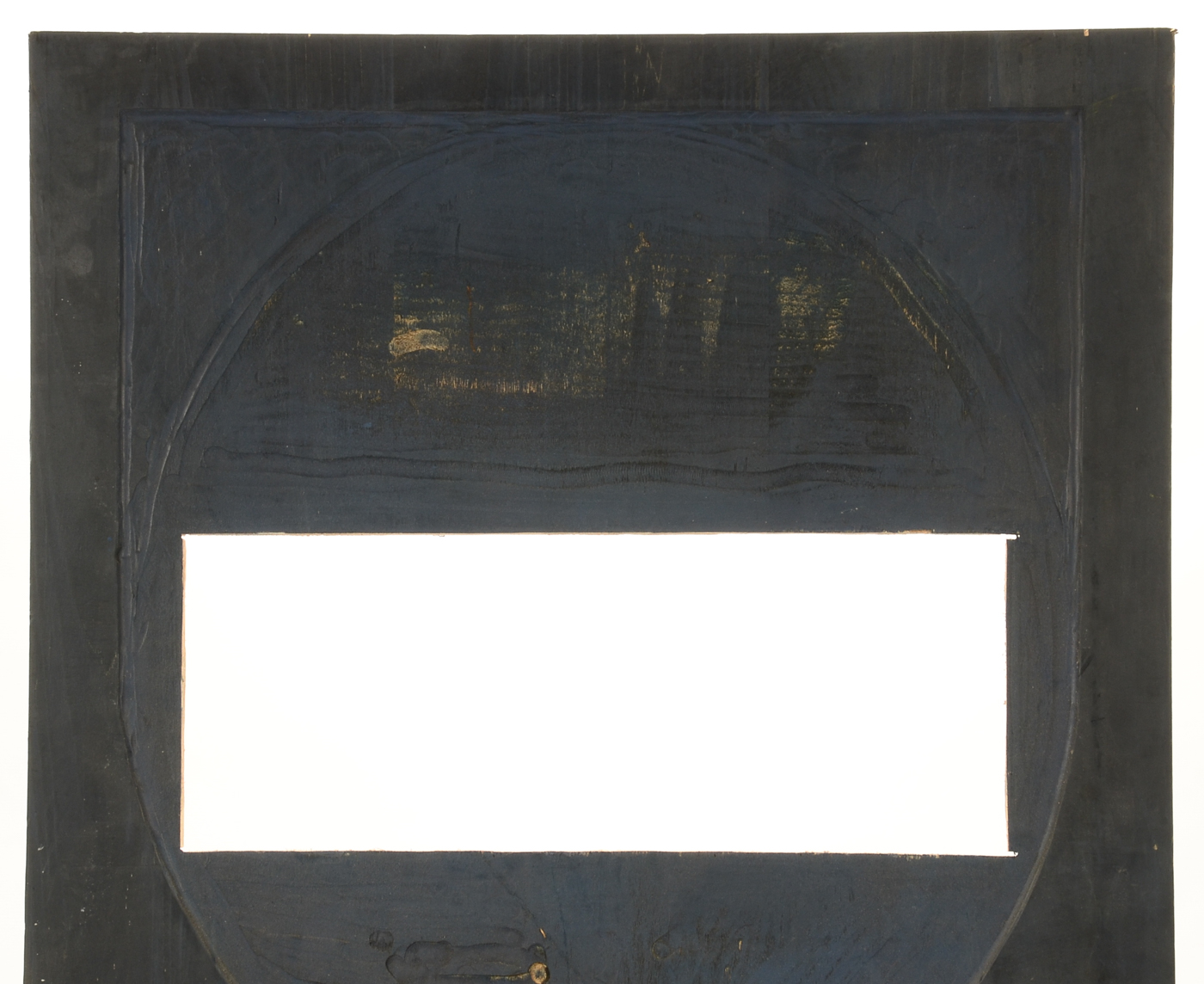 Two Vintage Wooden Printing Plates