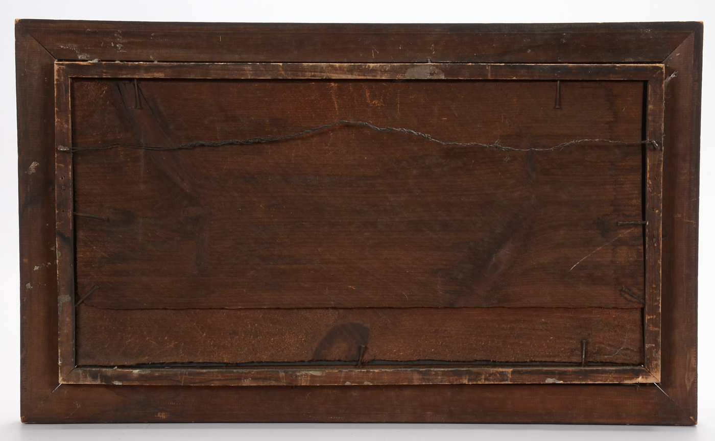 Late Victorian Oil on Canvas Painting
