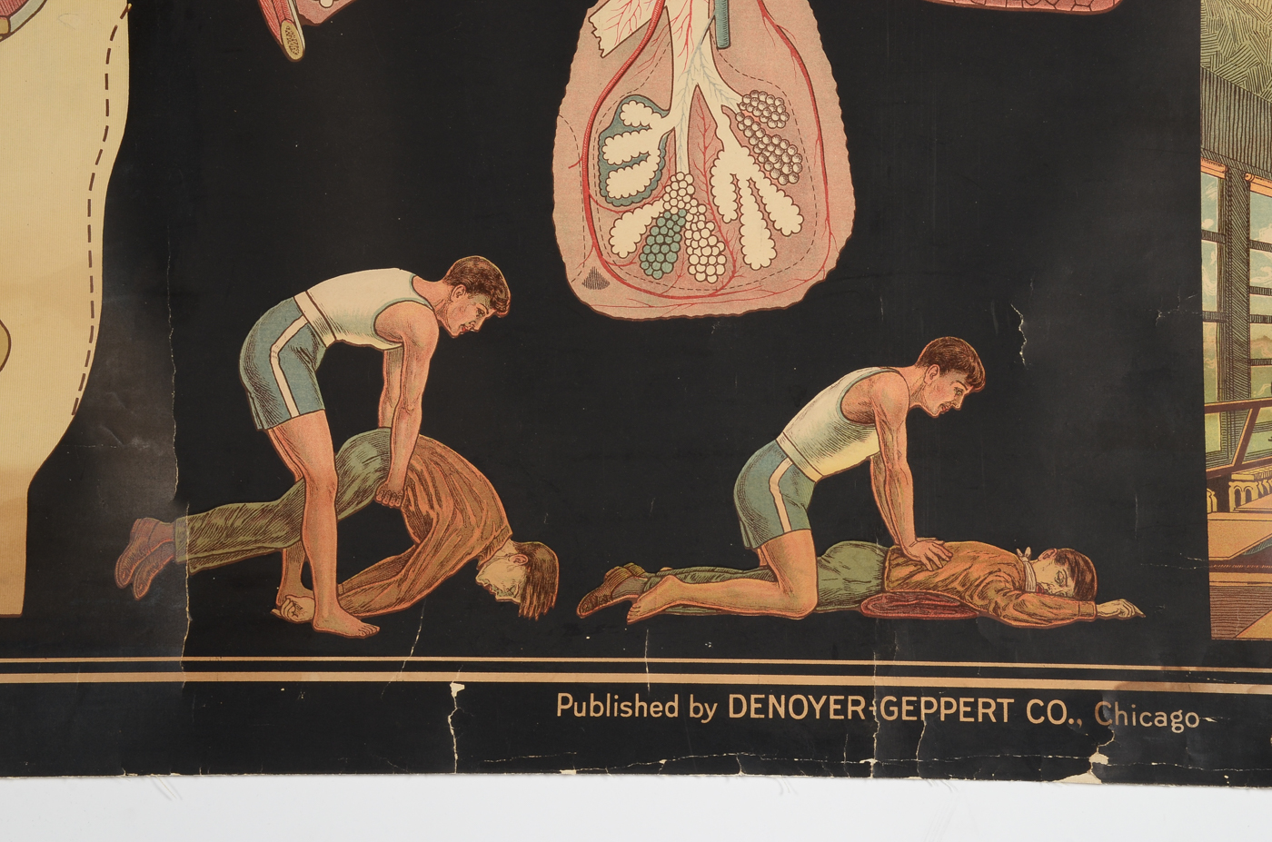 Two Antique Health and Hygiene Posters