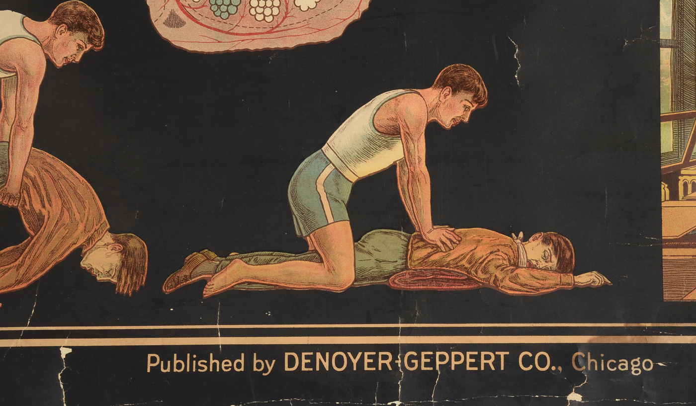Two Antique Health and Hygiene Posters