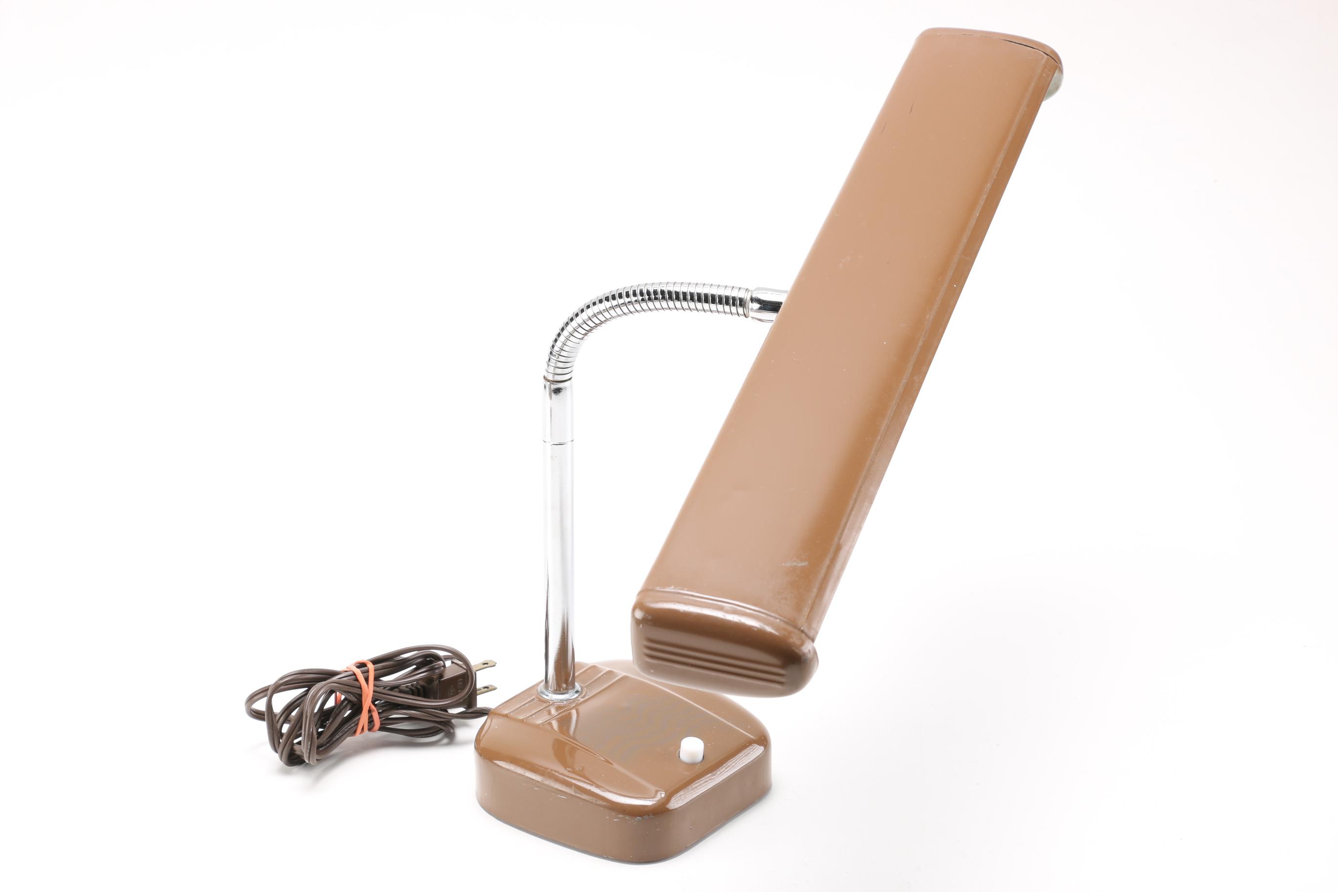 Circa 1970s Matching Desk and Headboard Lamp