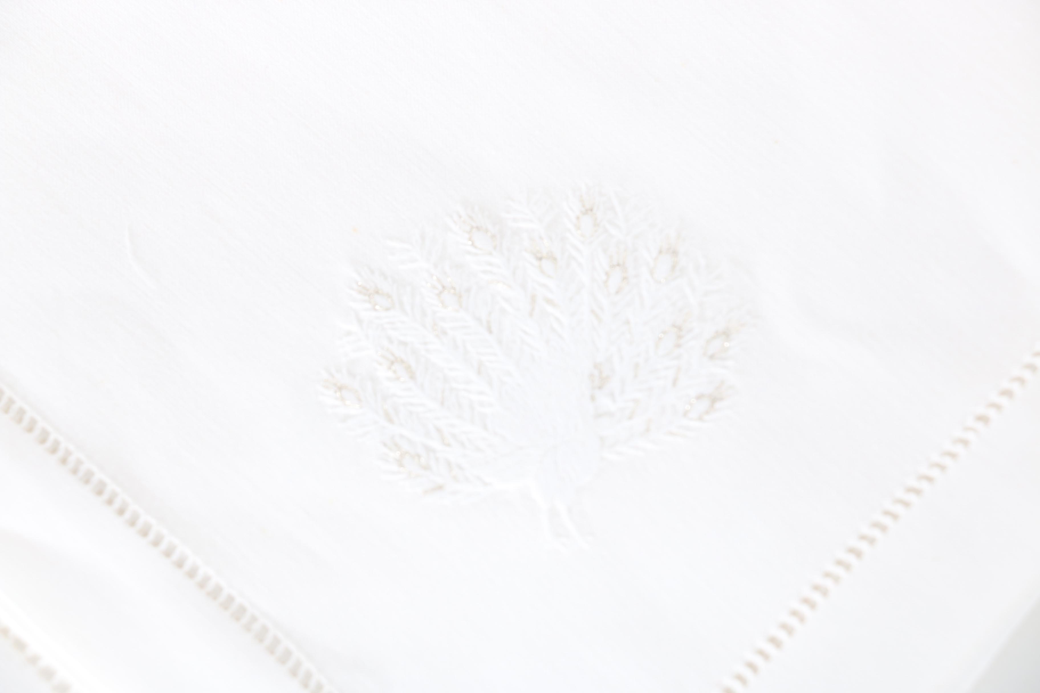 Decorative Table Linens with Lace and Embroidery Featuring Statements Collection by C&W Imports