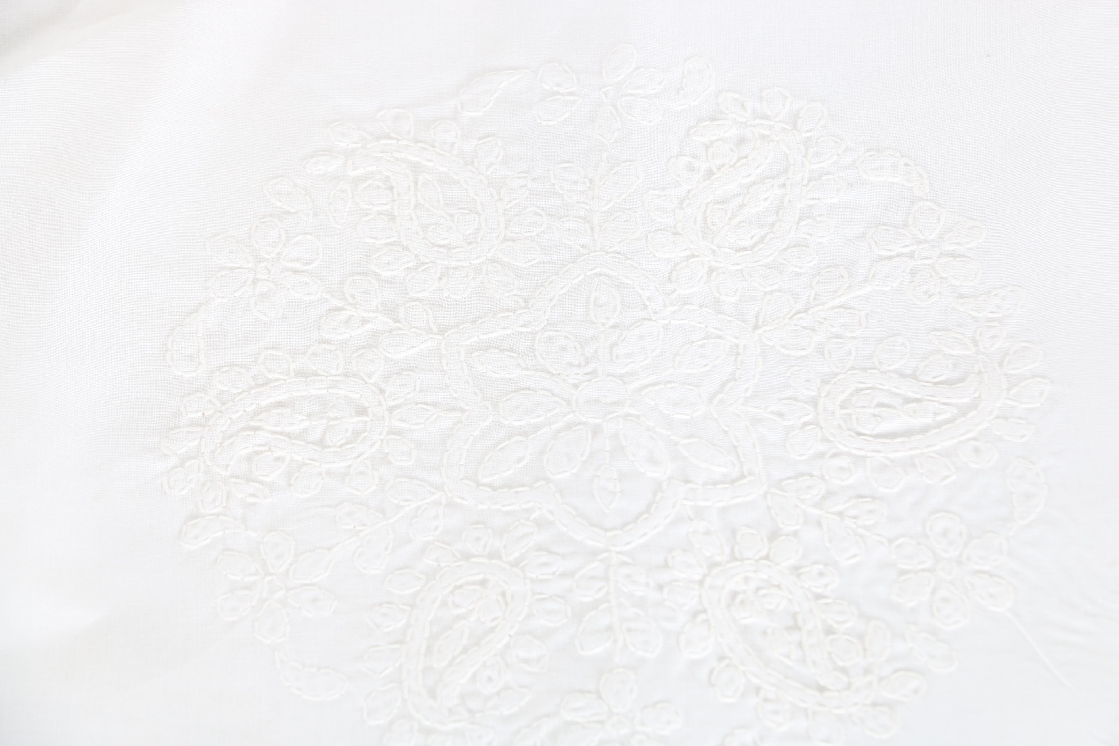 Decorative Table Linens with Lace and Embroidery Featuring Statements Collection by C&W Imports
