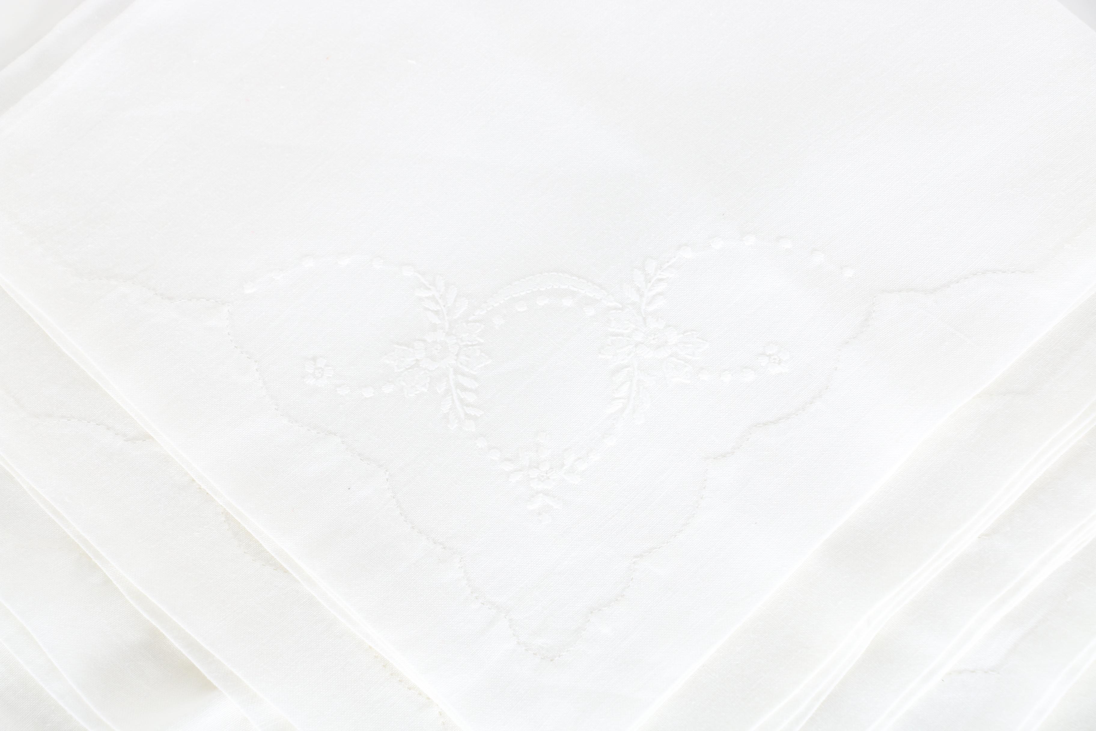 Decorative Table Linens with Lace and Embroidery Featuring Statements Collection by C&W Imports