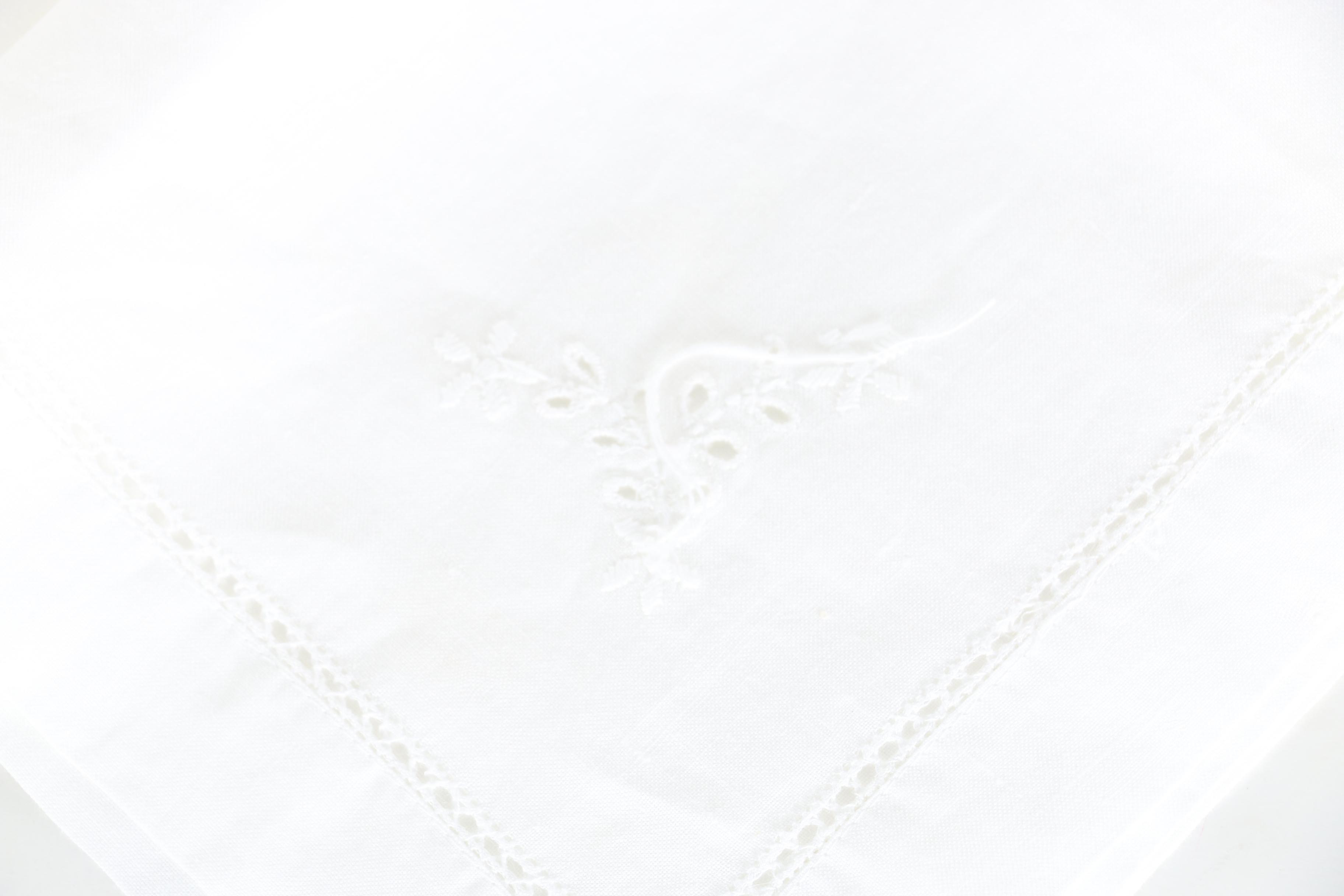 Decorative Table Linens with Lace and Embroidery Featuring Statements Collection by C&W Imports