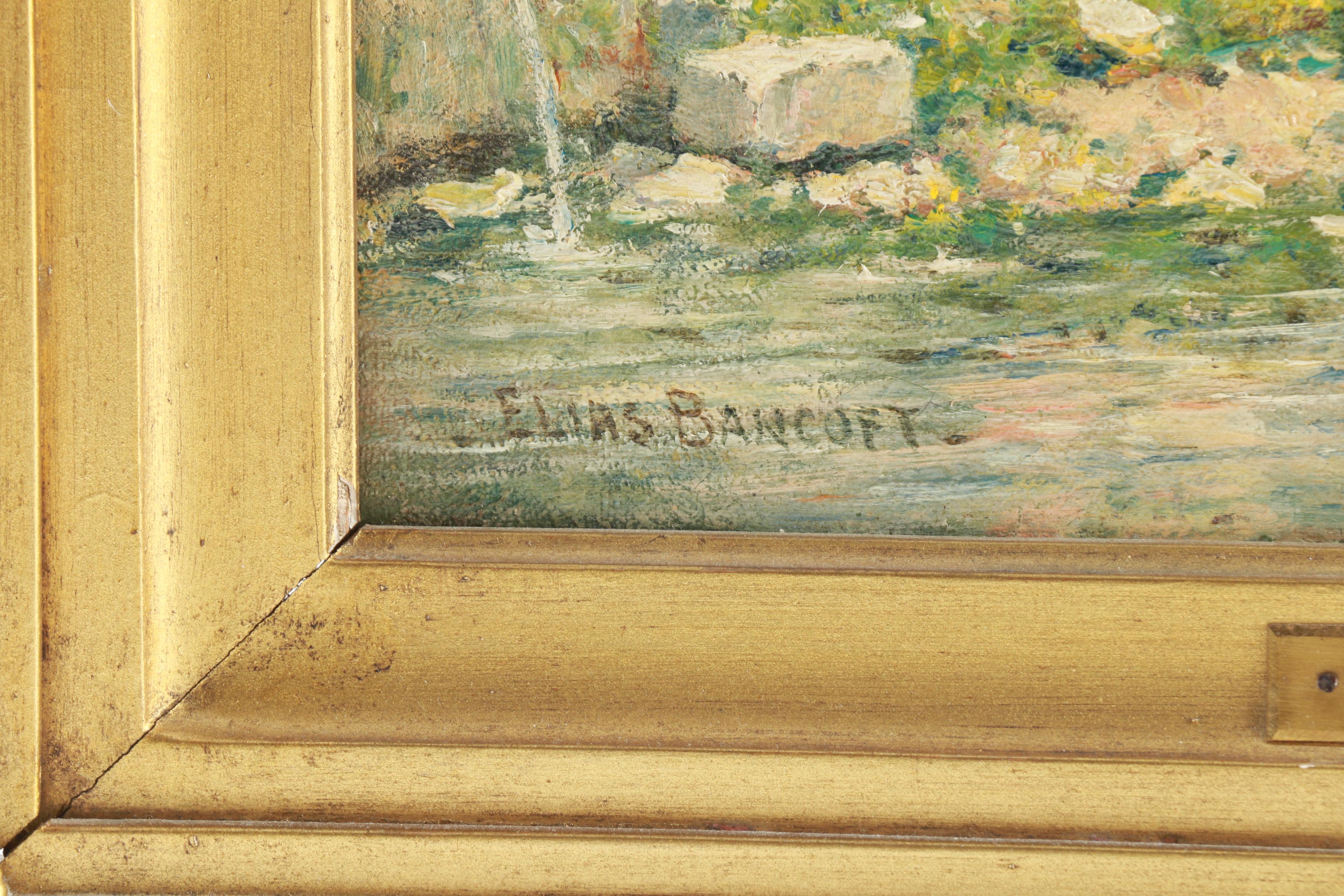 Elias Bancroft Oil Painting on Canvas "A Sunny Morning"