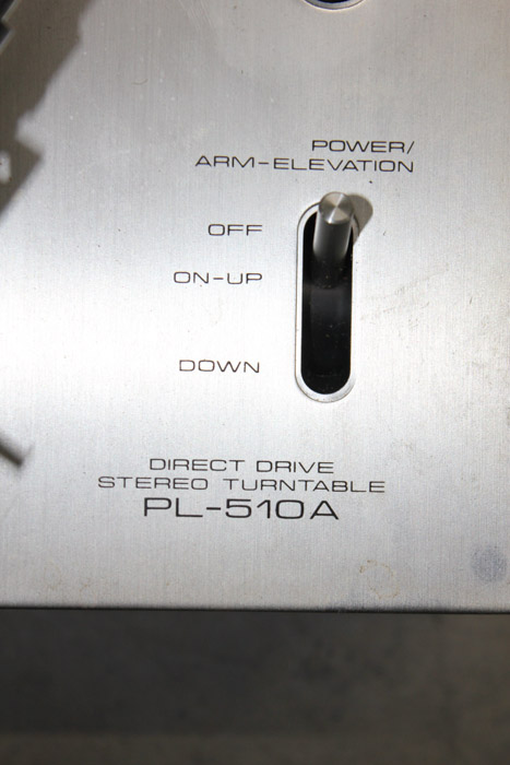 Vintage Pioneer PL-510A Turntable