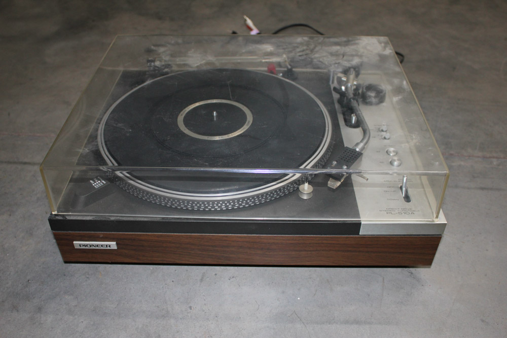 Vintage Pioneer PL-510A Turntable
