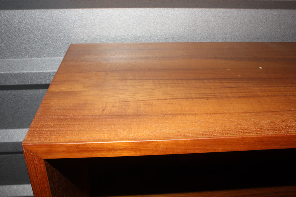 Credenza with Modular Shelving Units