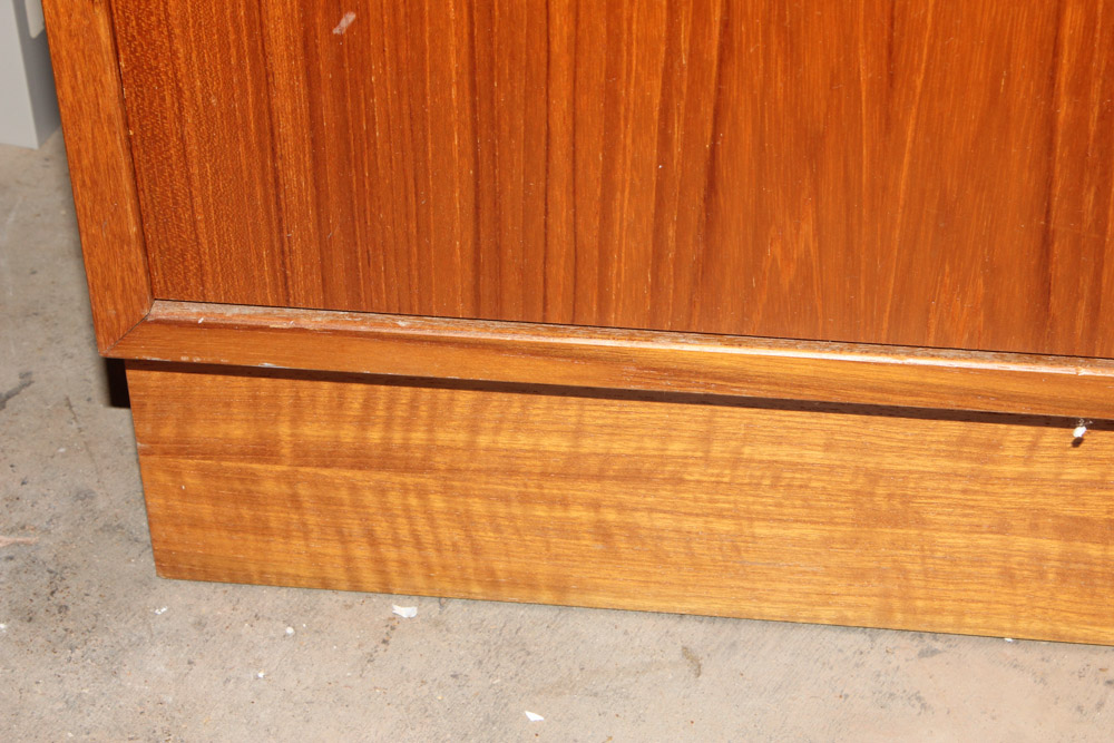 Credenza with Modular Shelving Units