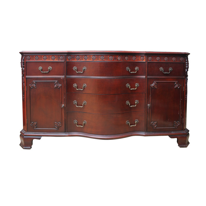 Vintage Federal Style Mahogany Buffet