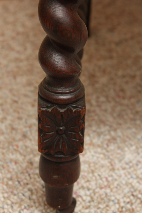 Vintage Victorian Style Oak Dining Chairs