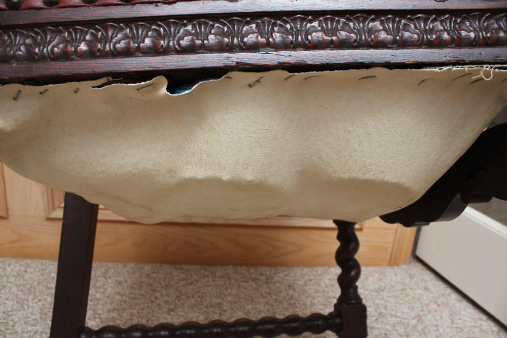 Vintage Victorian Style Oak Dining Chairs