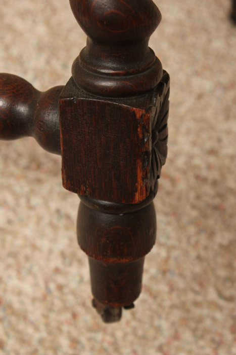 Vintage Victorian Style Oak Dining Chairs