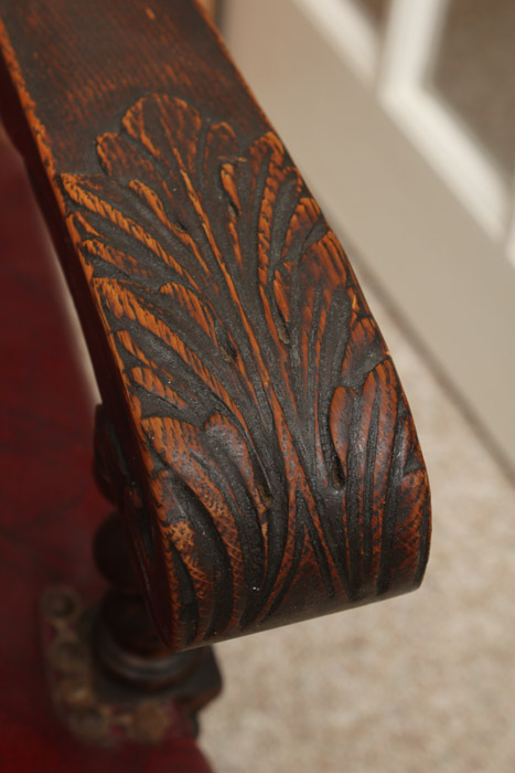 Vintage Victorian Style Oak Dining Chairs