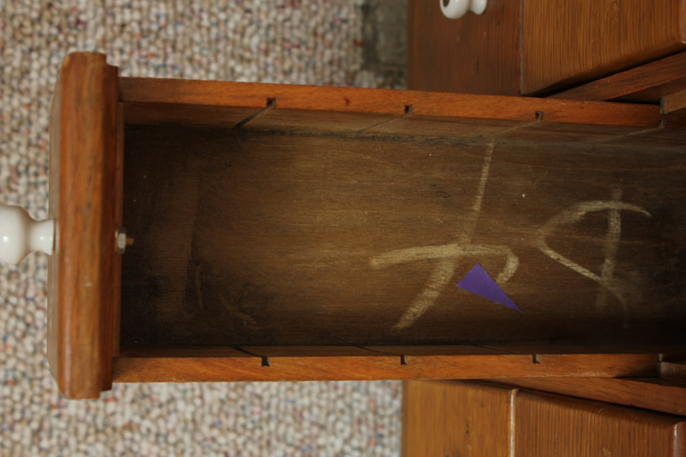 Vintage Oak Remington Rand Card Catalog by Library Bureau Division