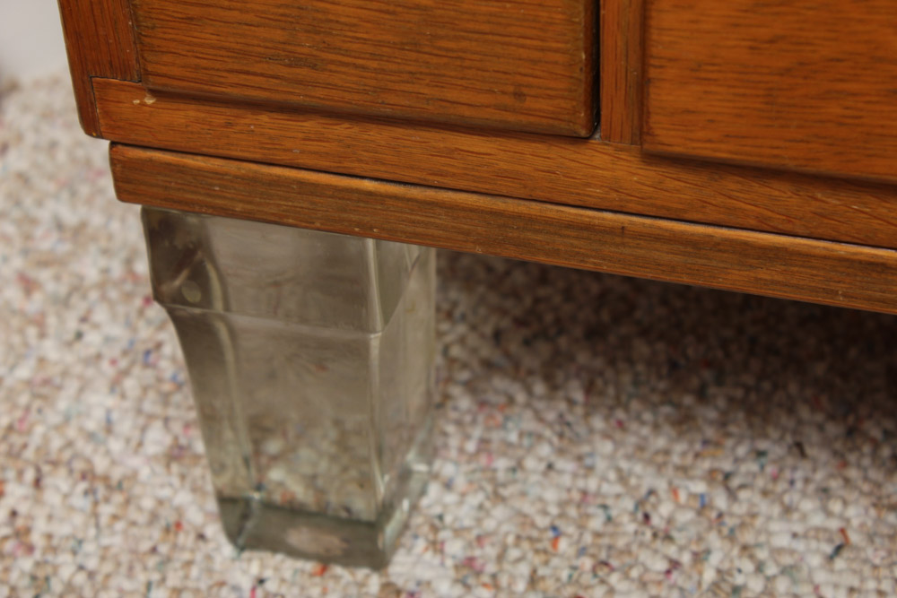 Vintage Oak Remington Rand Card Catalog by Library Bureau Division