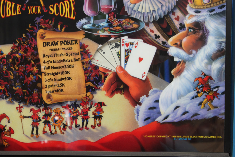 Williams "Jokerz" Pinball Machine
