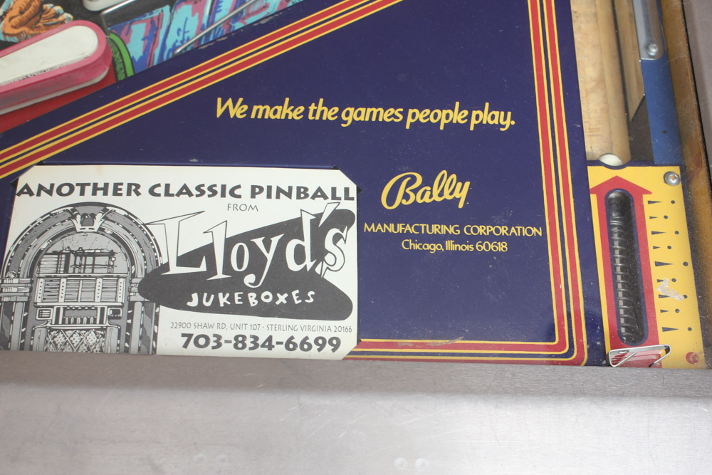 Bally "Paragon" Pinball Machine