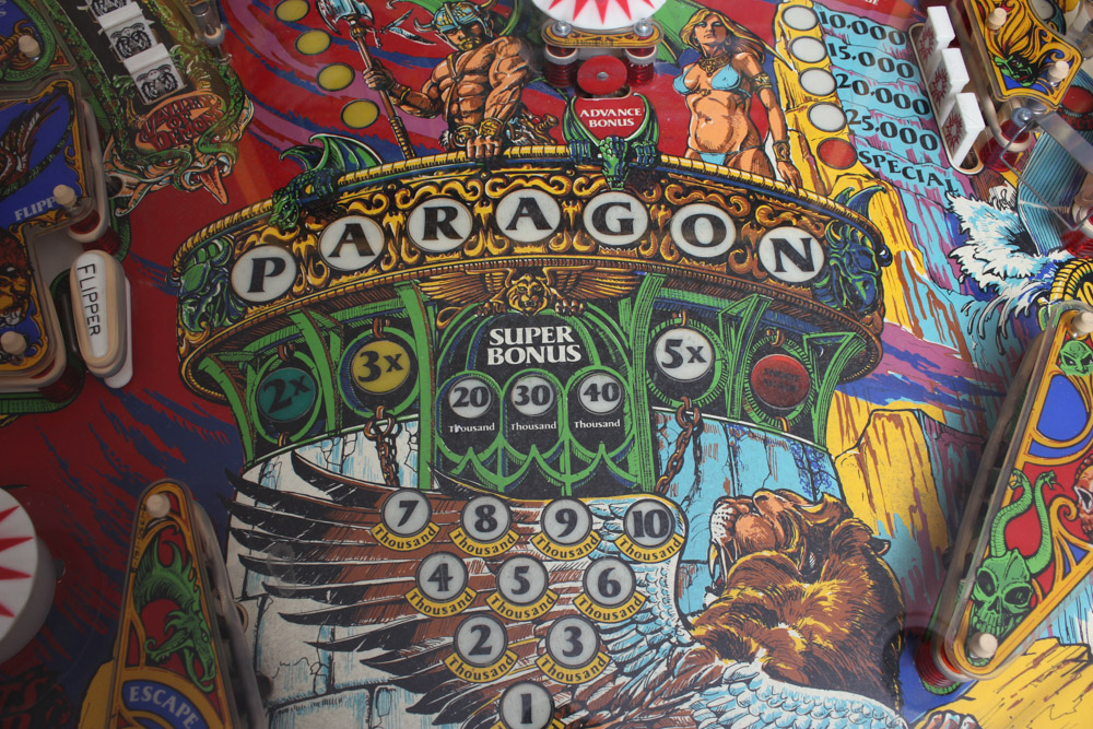 Bally "Paragon" Pinball Machine