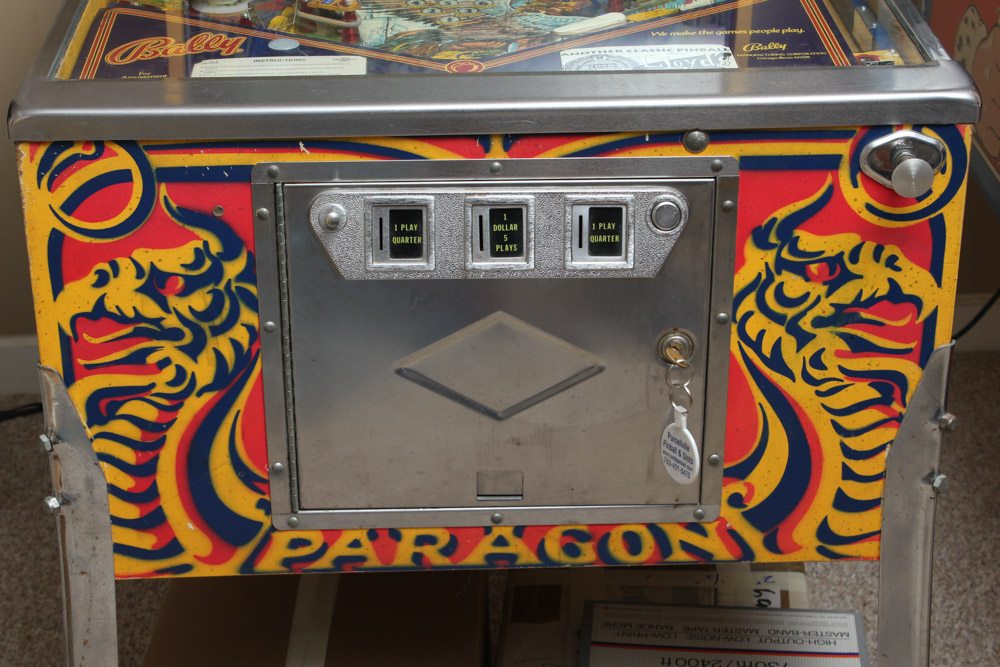 Bally "Paragon" Pinball Machine