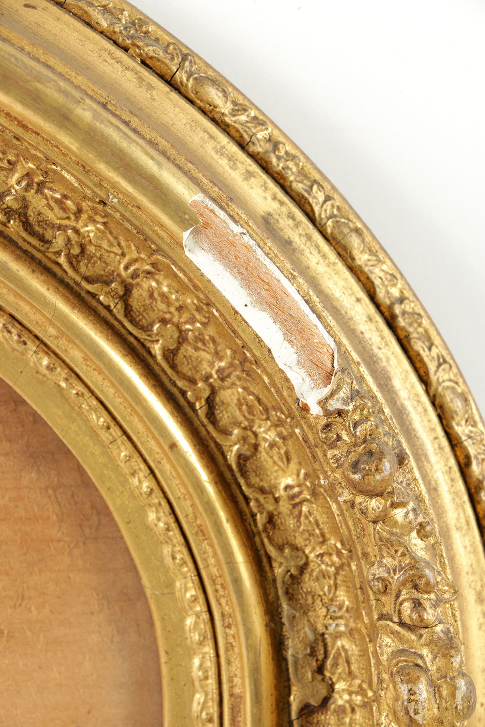 Mid 19th-Century Gilt and Gesso Arched Frame
