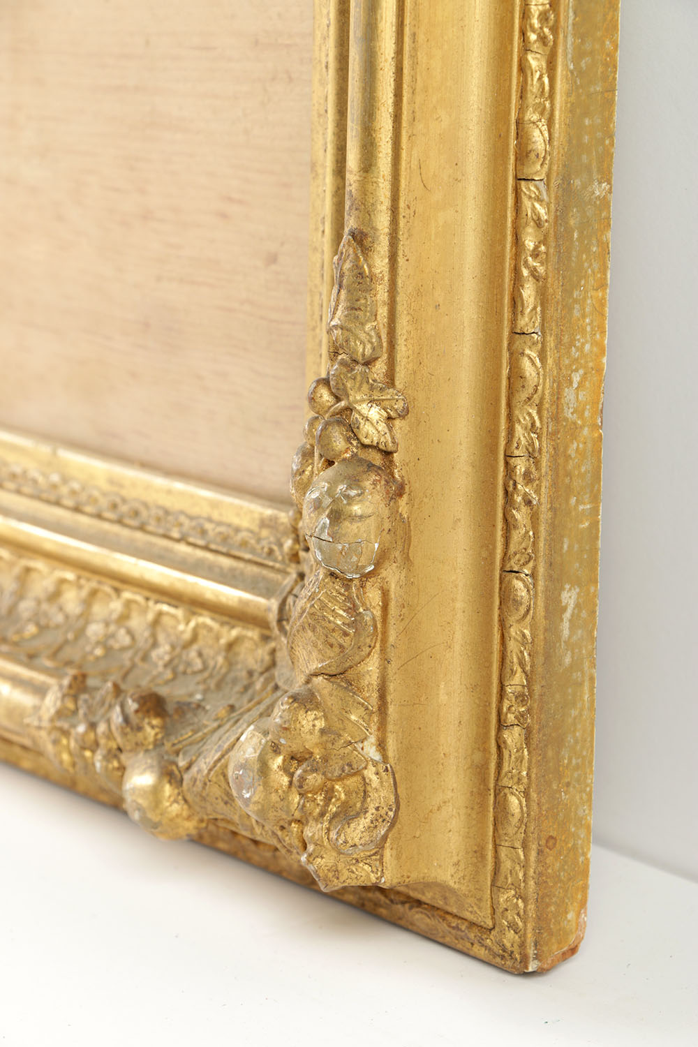 Mid 19th-Century Gilt and Gesso Arched Frame