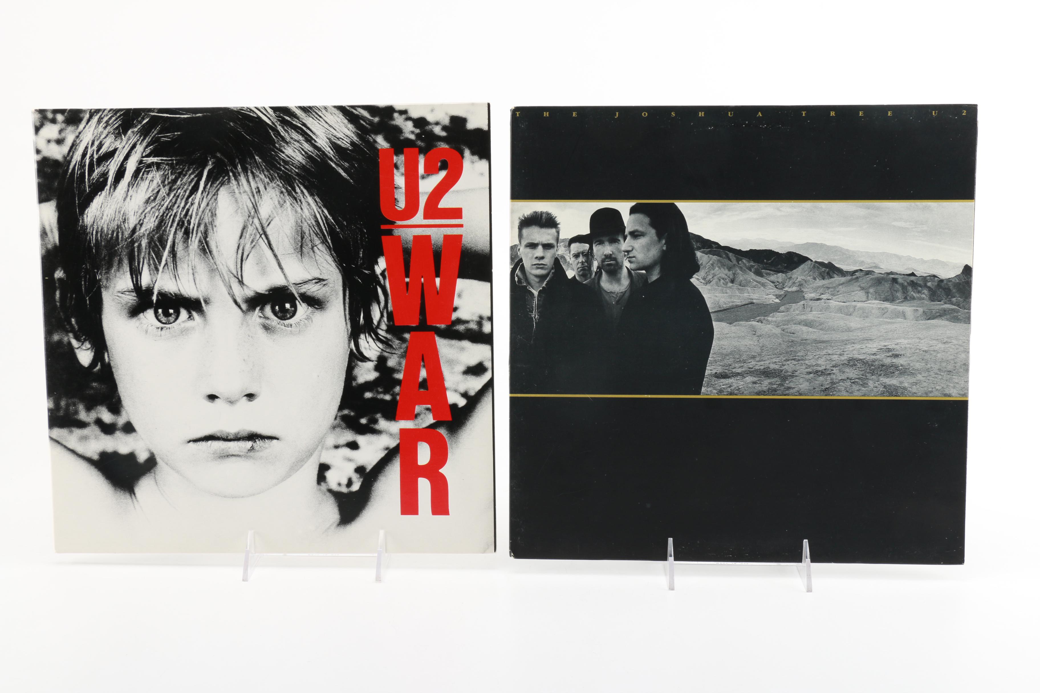 U2, Pretenders and Police LPs
