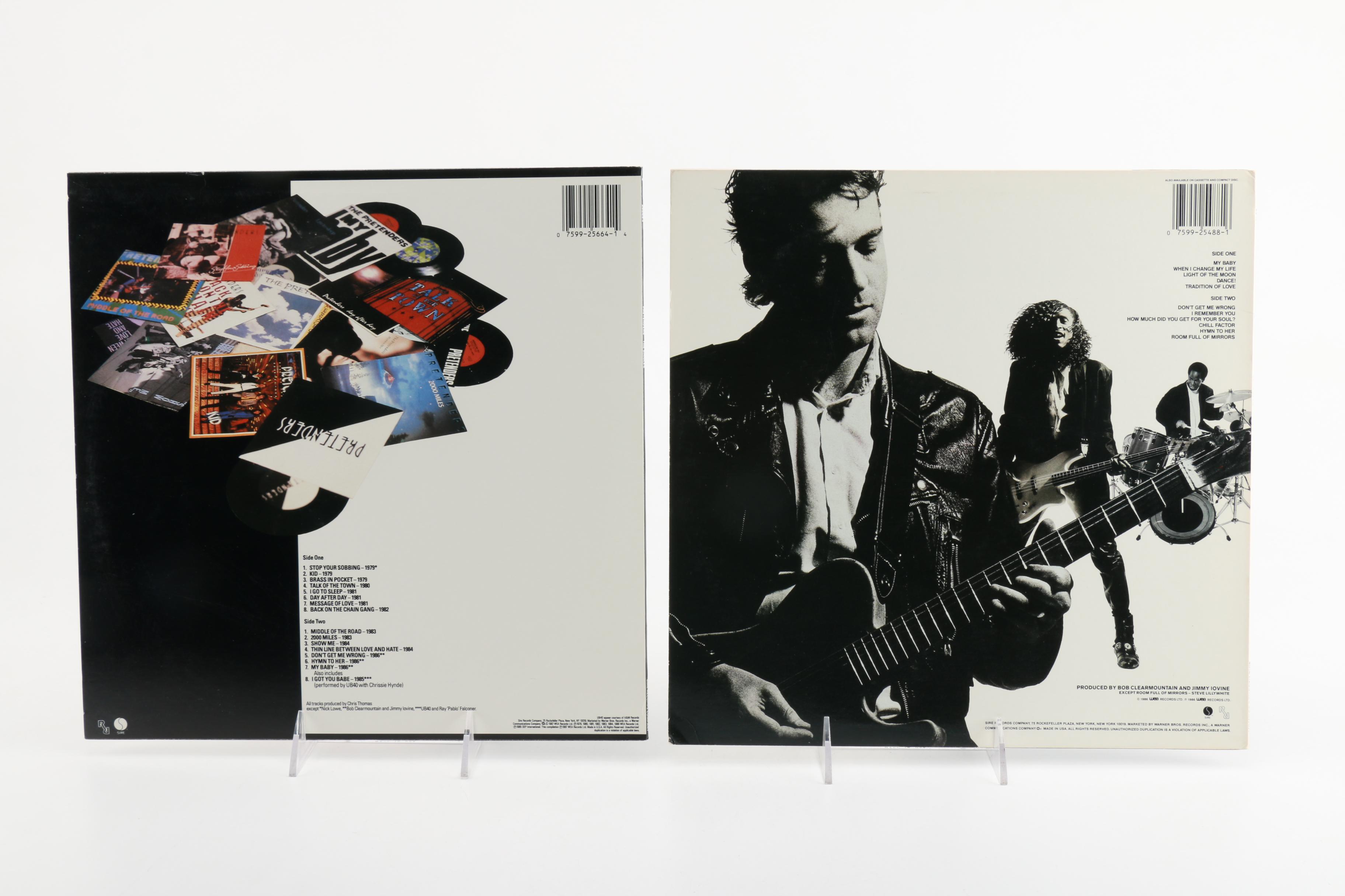 U2, Pretenders and Police LPs