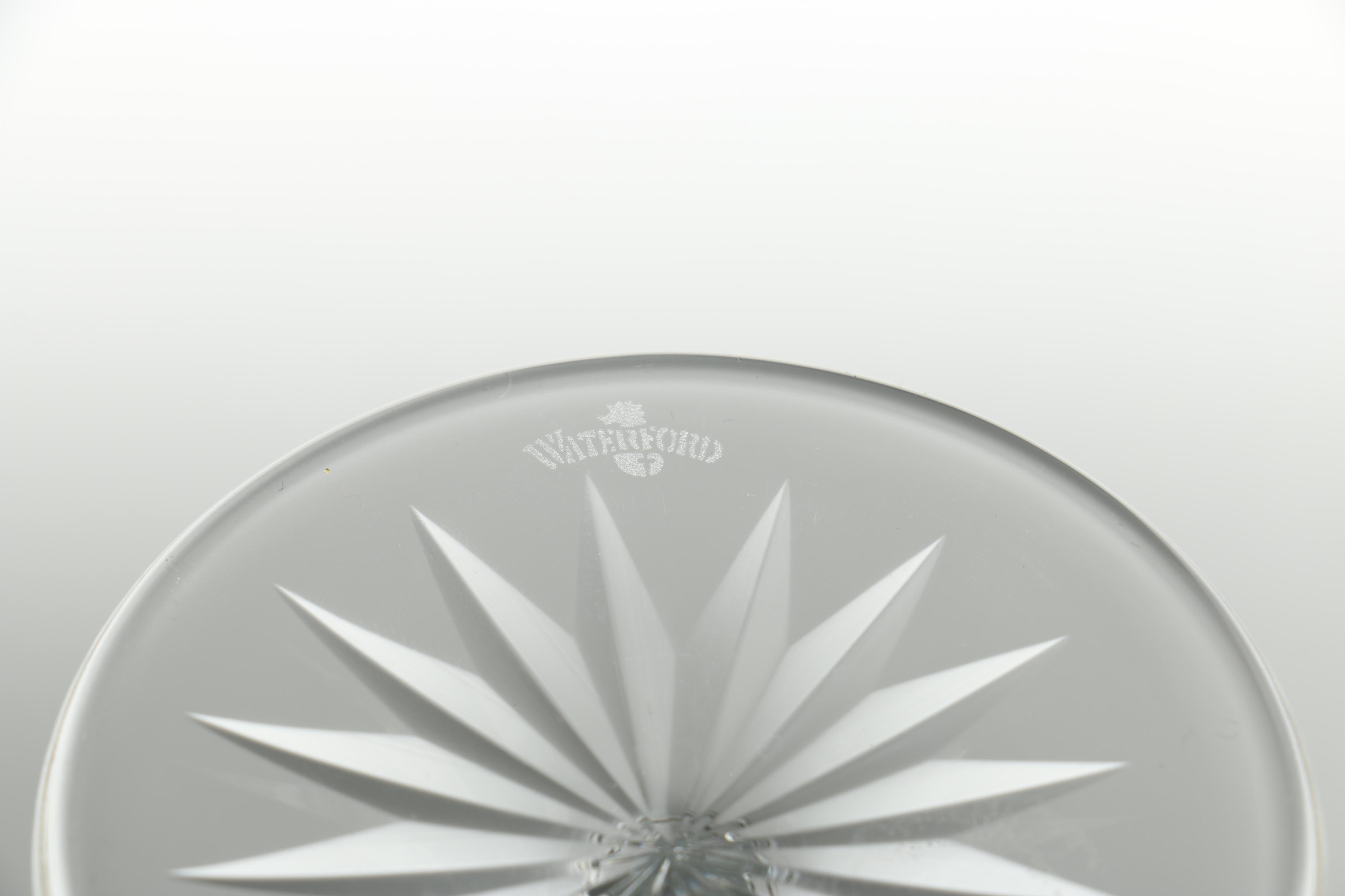 Waterford Lismore Collection Champagne Flutes and Martini Glasses