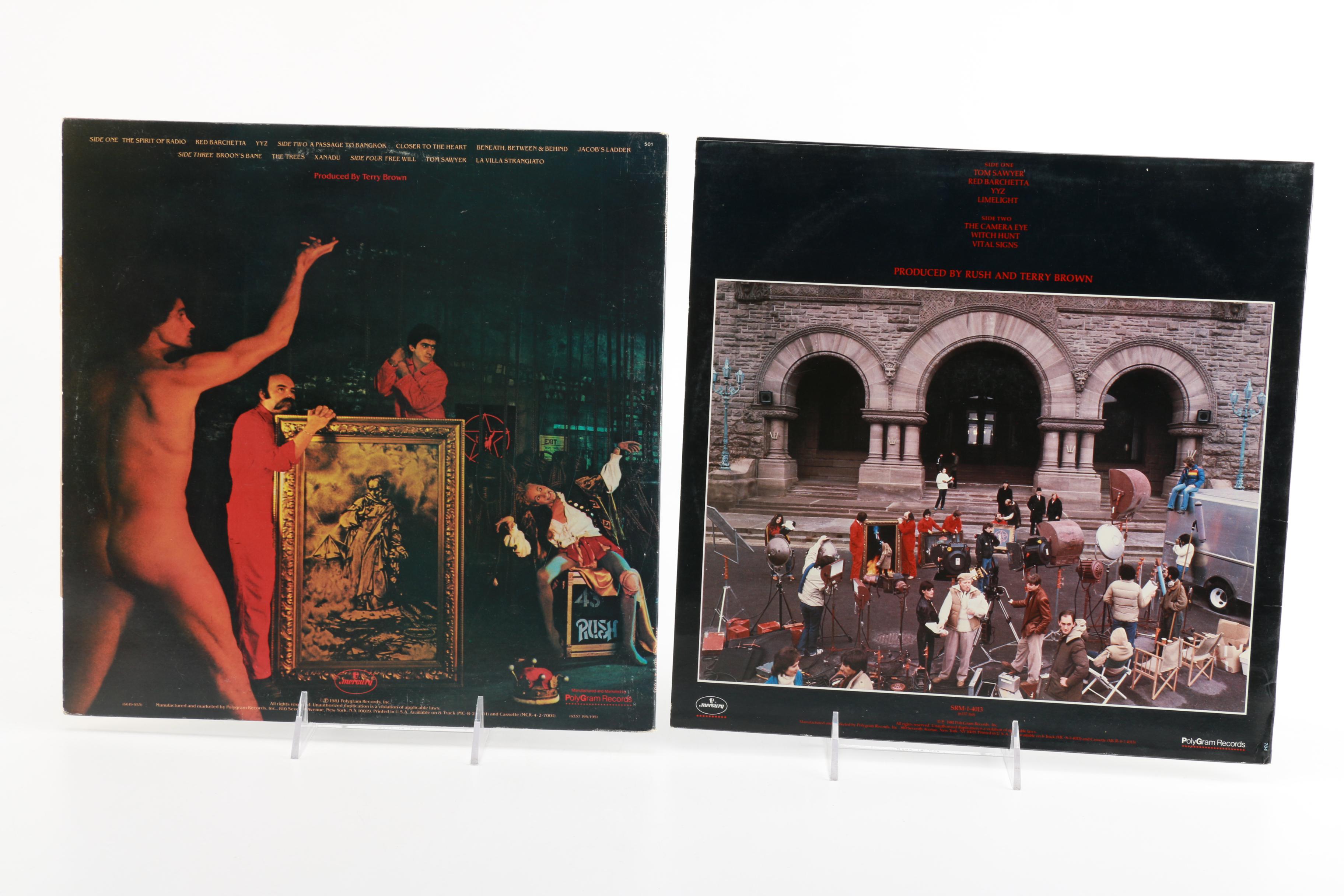 "Moving Pictures" and Other Rush Albums