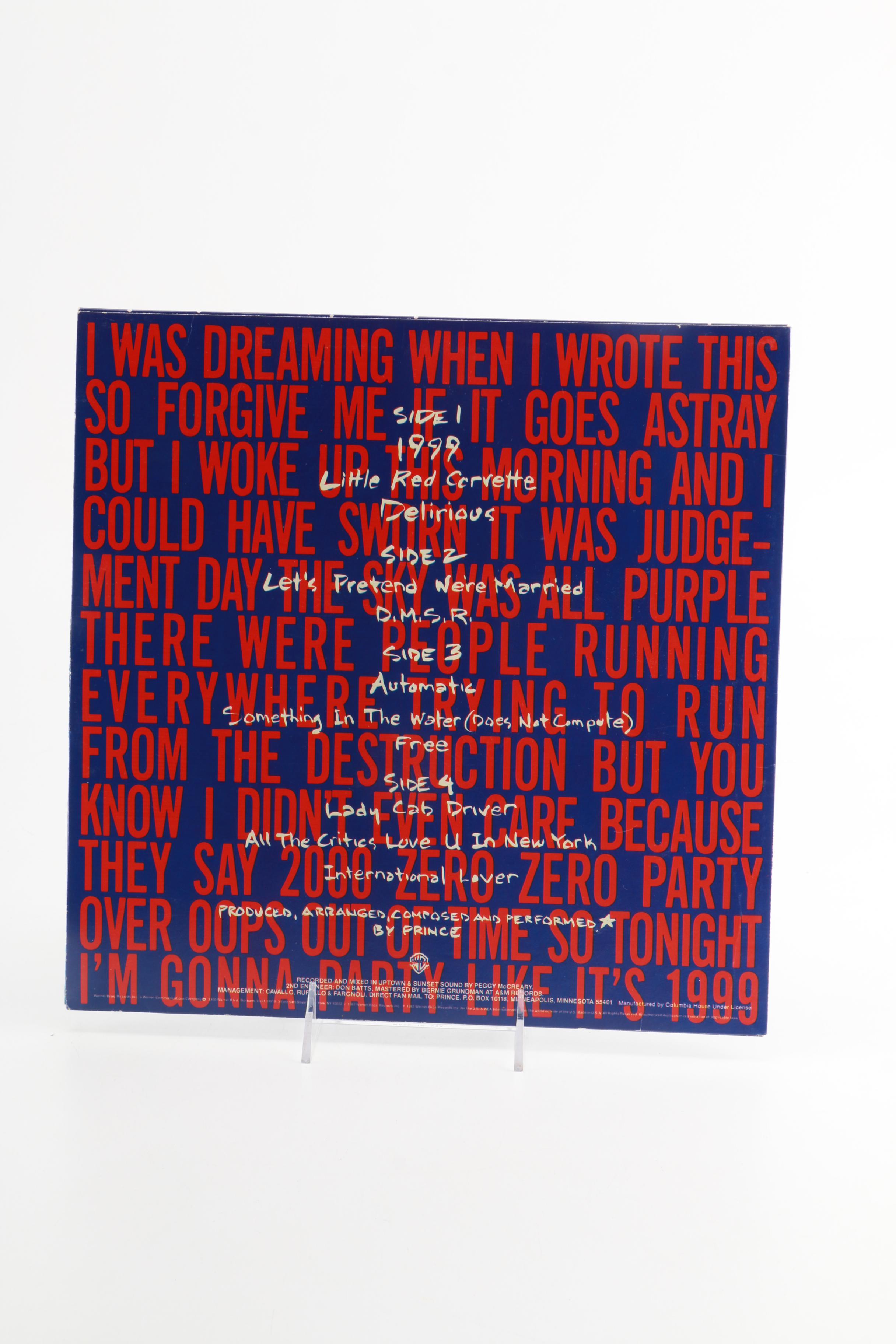 Prince "1999," "Purple Rain" and "Sign o' the Times"