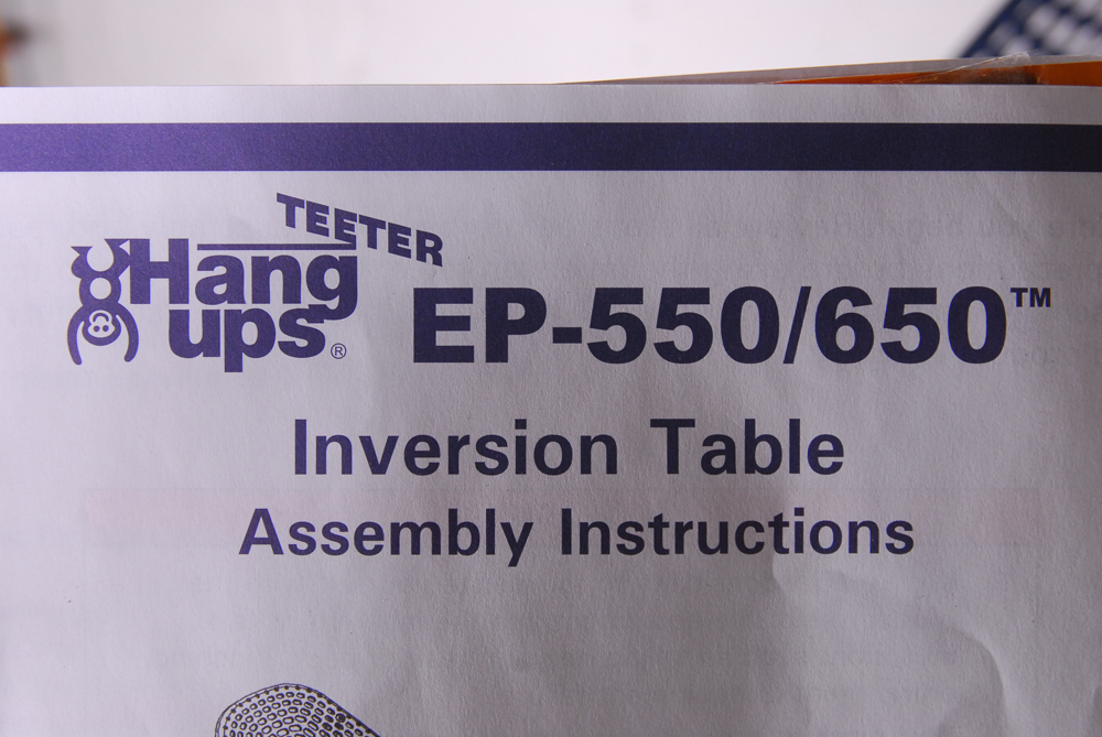 Teeter Hang-Ups Inversion Table